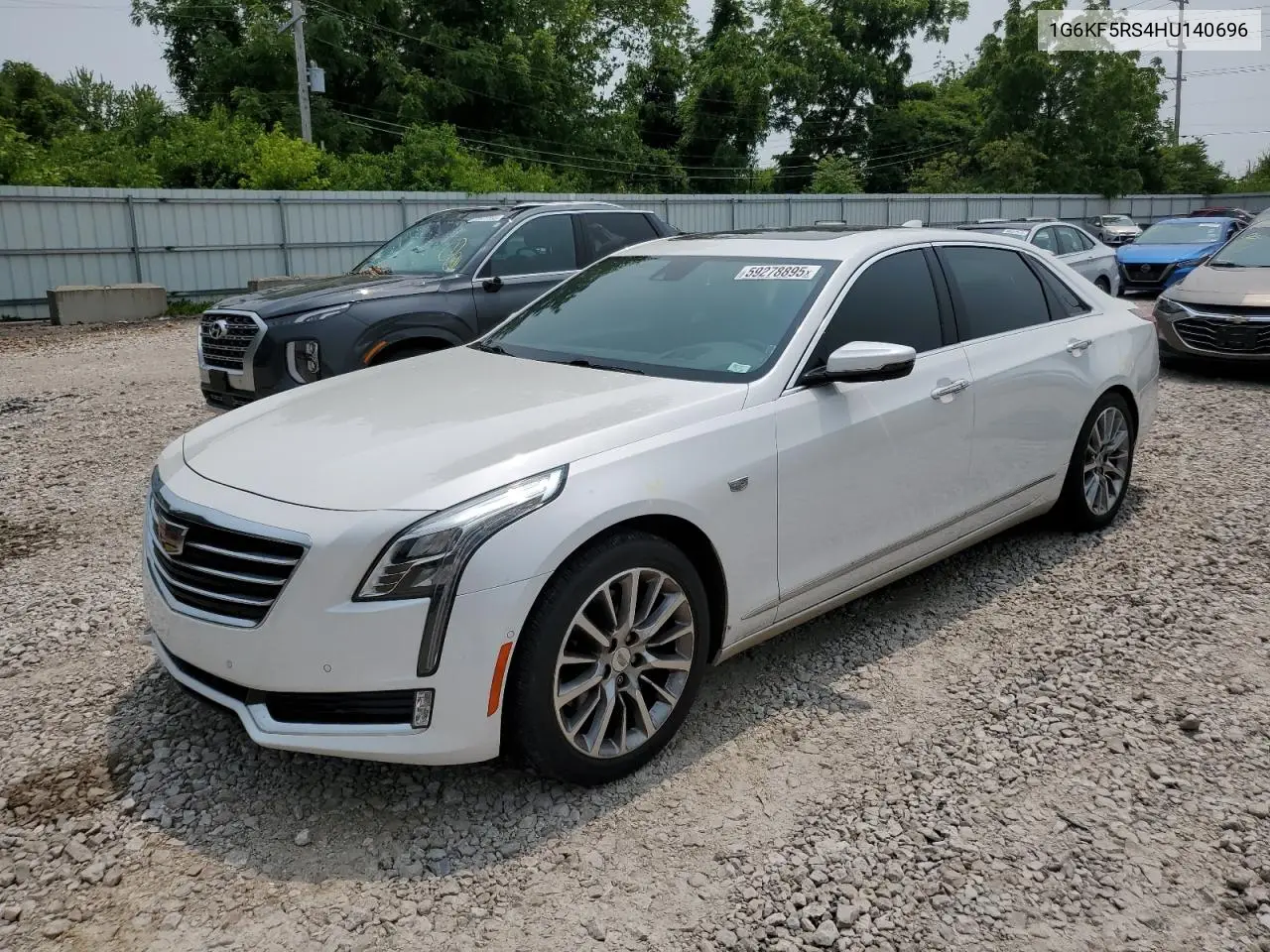 2017 Cadillac Ct6 Premium Luxury VIN: 1G6KF5RS4HU140696 Lot: 59278895