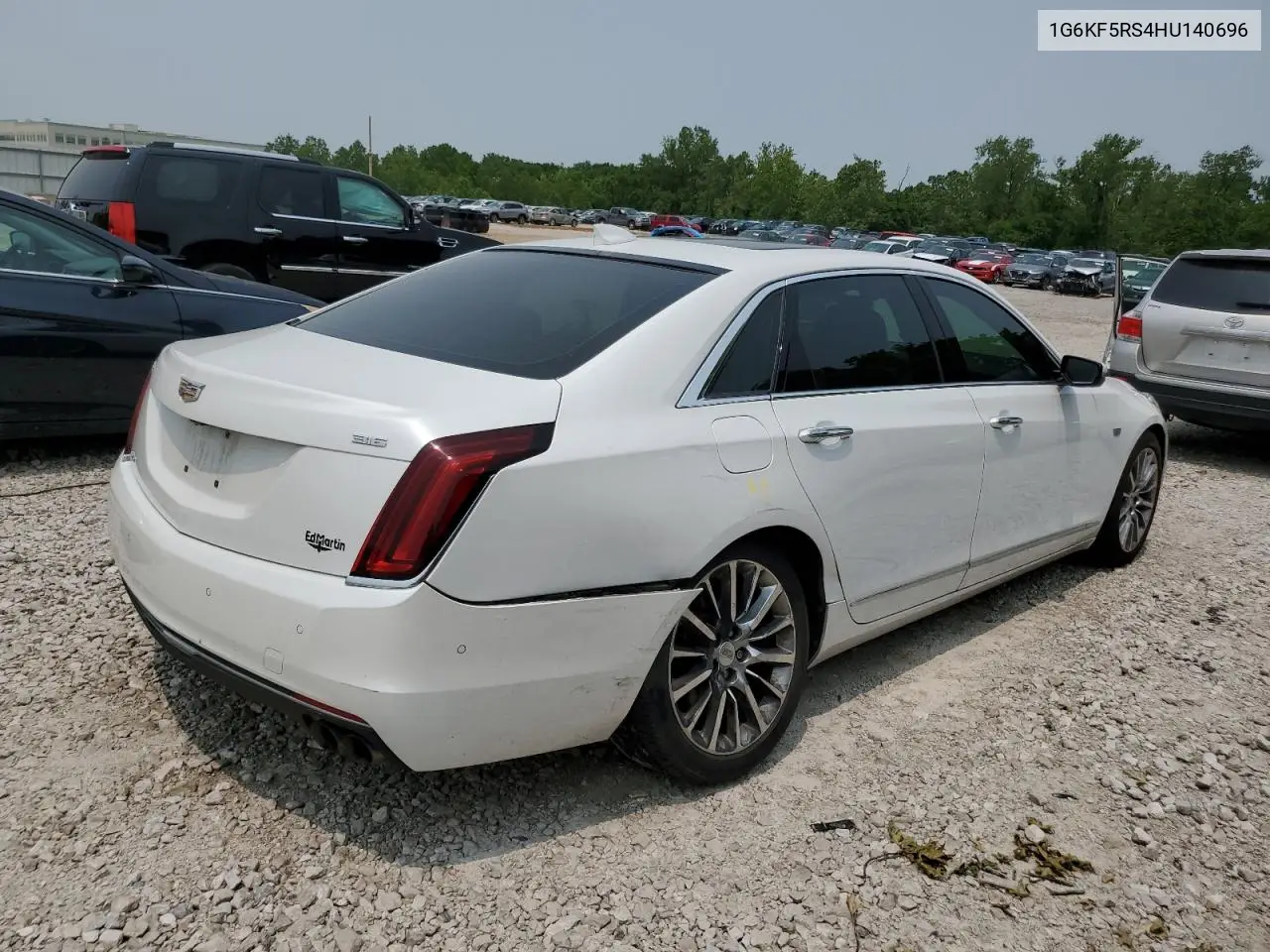 2017 Cadillac Ct6 Premium Luxury VIN: 1G6KF5RS4HU140696 Lot: 59278895