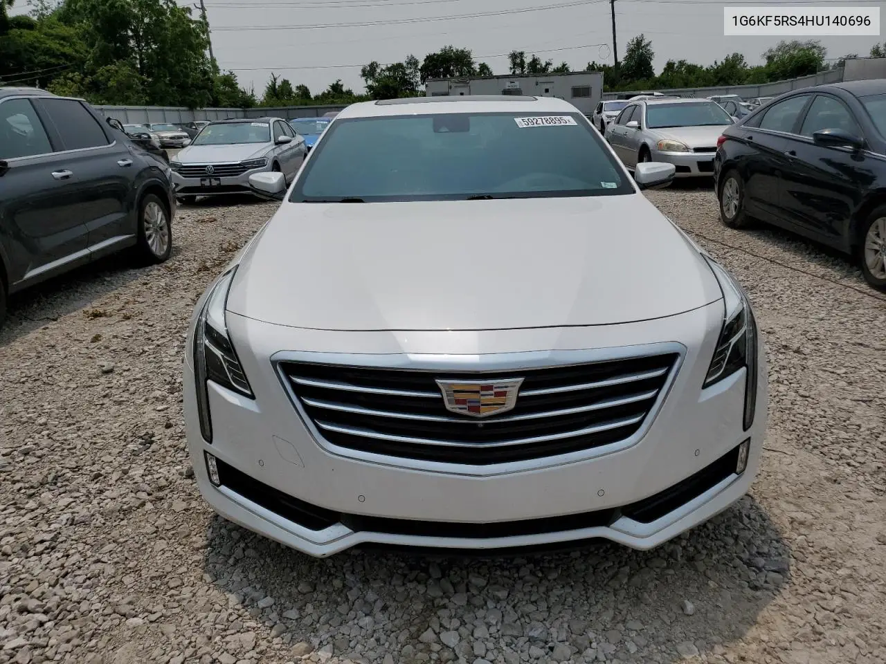 2017 Cadillac Ct6 Premium Luxury VIN: 1G6KF5RS4HU140696 Lot: 59278895