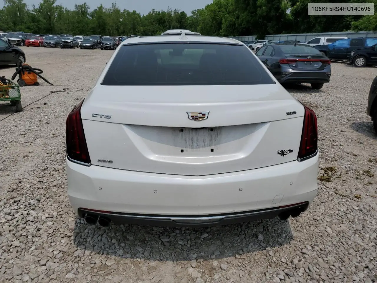 2017 Cadillac Ct6 Premium Luxury VIN: 1G6KF5RS4HU140696 Lot: 59278895