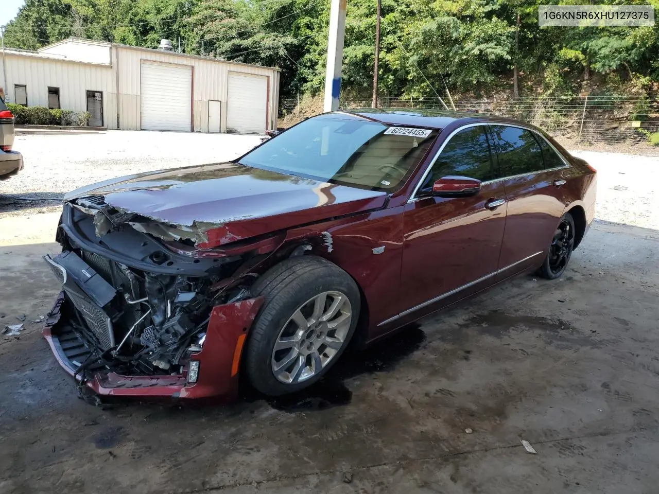 2017 Cadillac Ct6 Platinum VIN: 1G6KN5R6XHU127375 Lot: 62224455