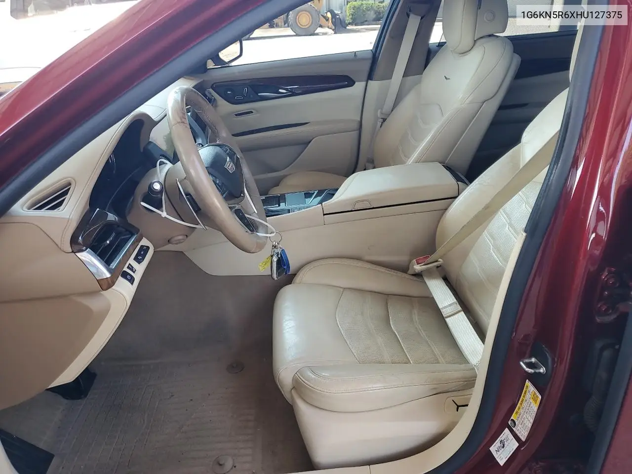 2017 Cadillac Ct6 Platinum VIN: 1G6KN5R6XHU127375 Lot: 62224455