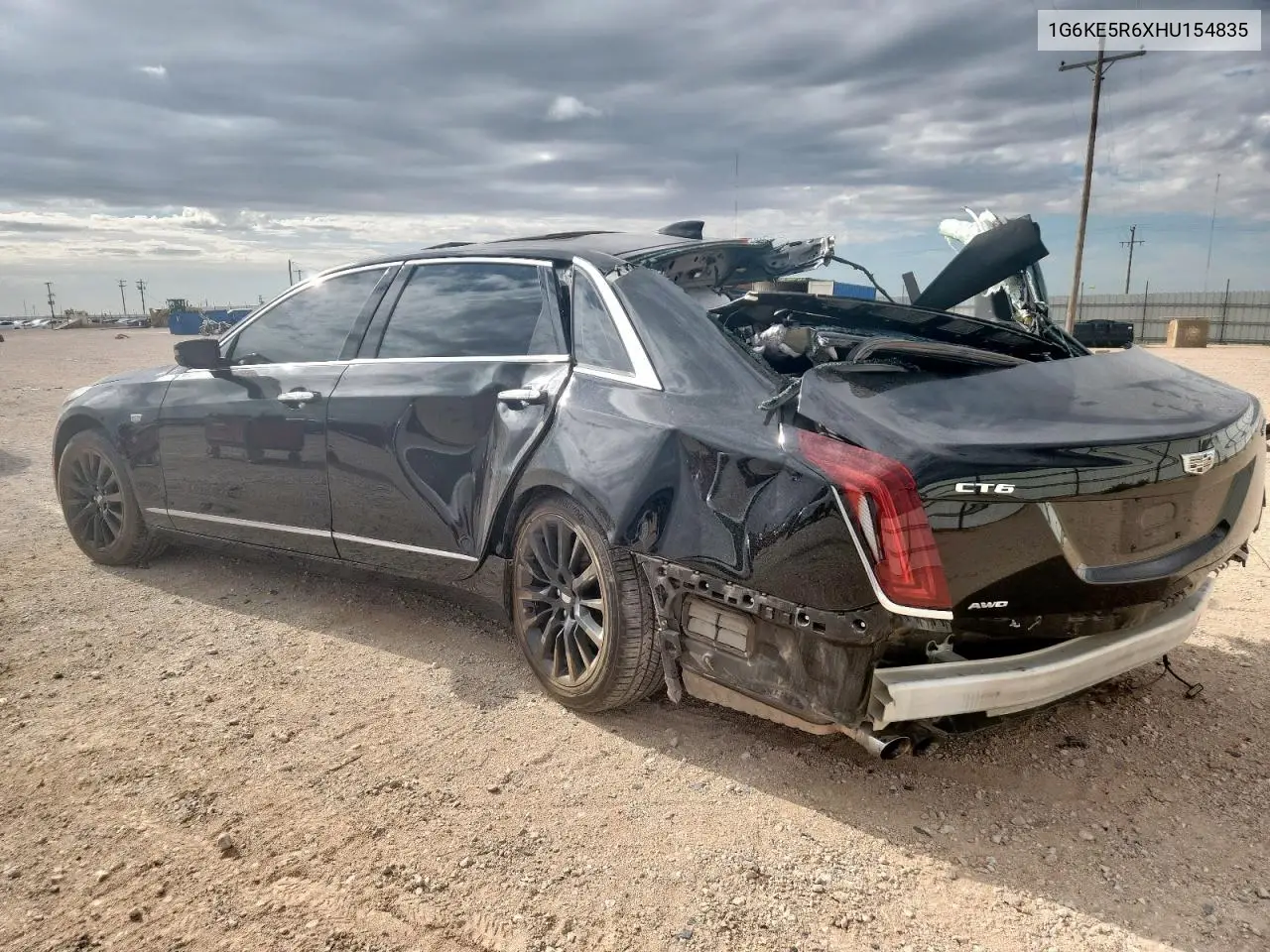 2017 Cadillac Ct6 Luxury VIN: 1G6KE5R6XHU154835 Lot: 62499375