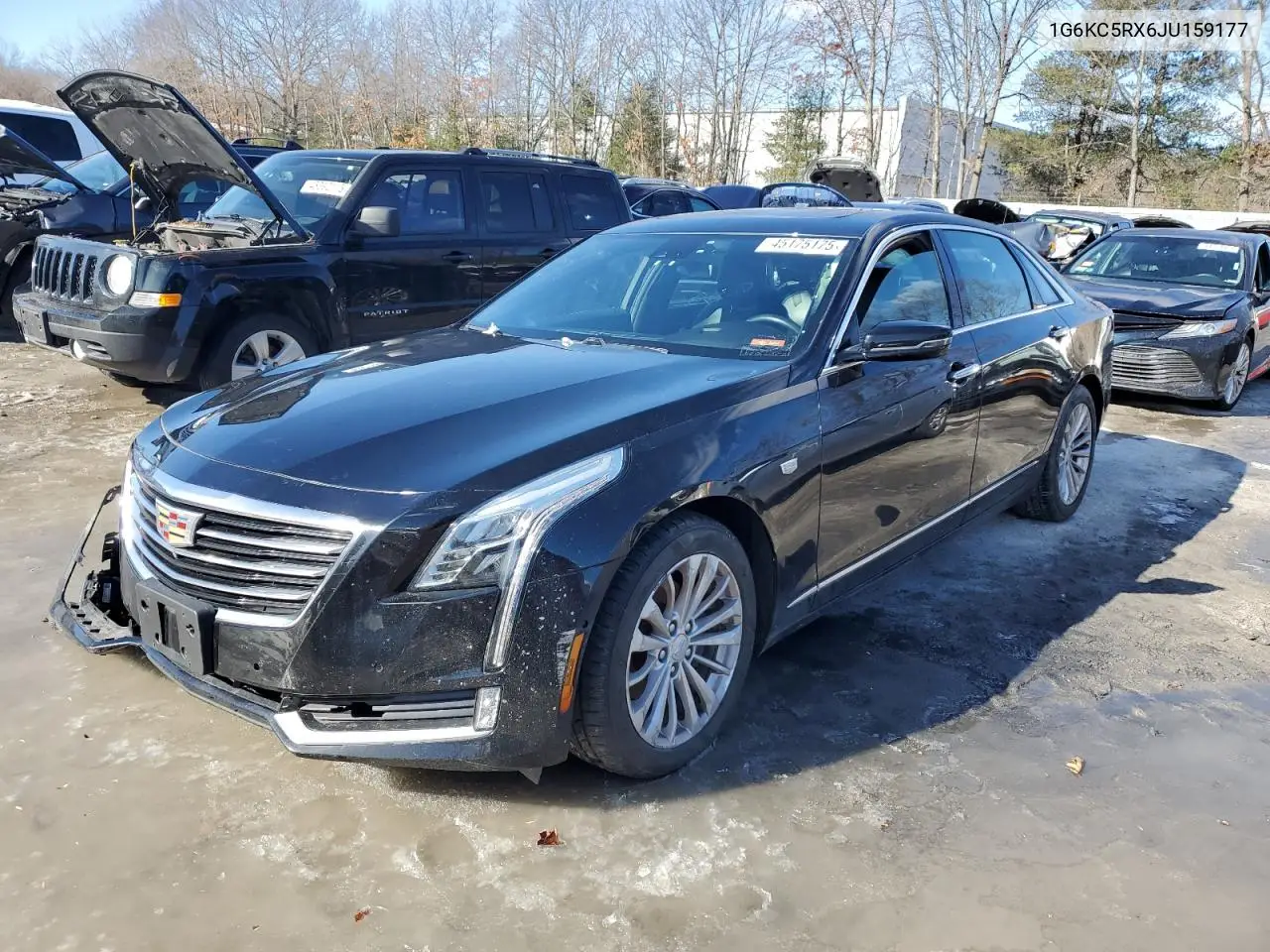 2018 Cadillac Ct6 Luxury VIN: 1G6KC5RX6JU159177 Lot: 45175175