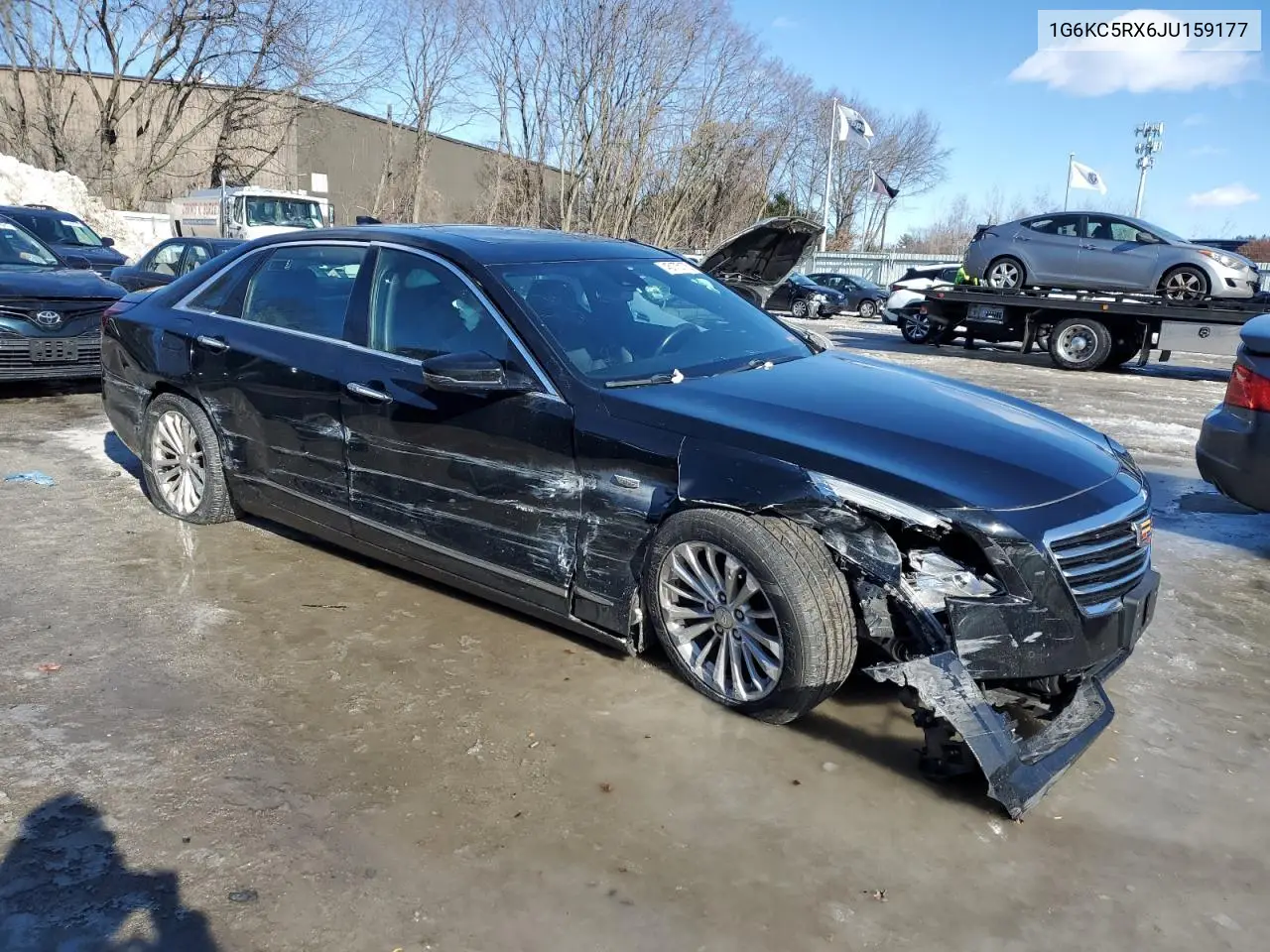 2018 Cadillac Ct6 Luxury VIN: 1G6KC5RX6JU159177 Lot: 45175175