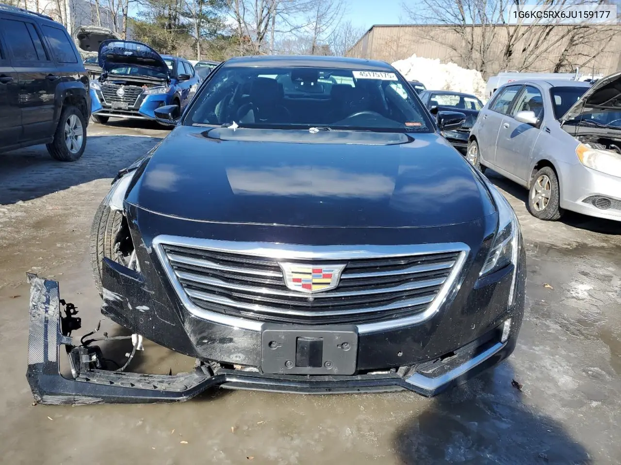 2018 Cadillac Ct6 Luxury VIN: 1G6KC5RX6JU159177 Lot: 45175175