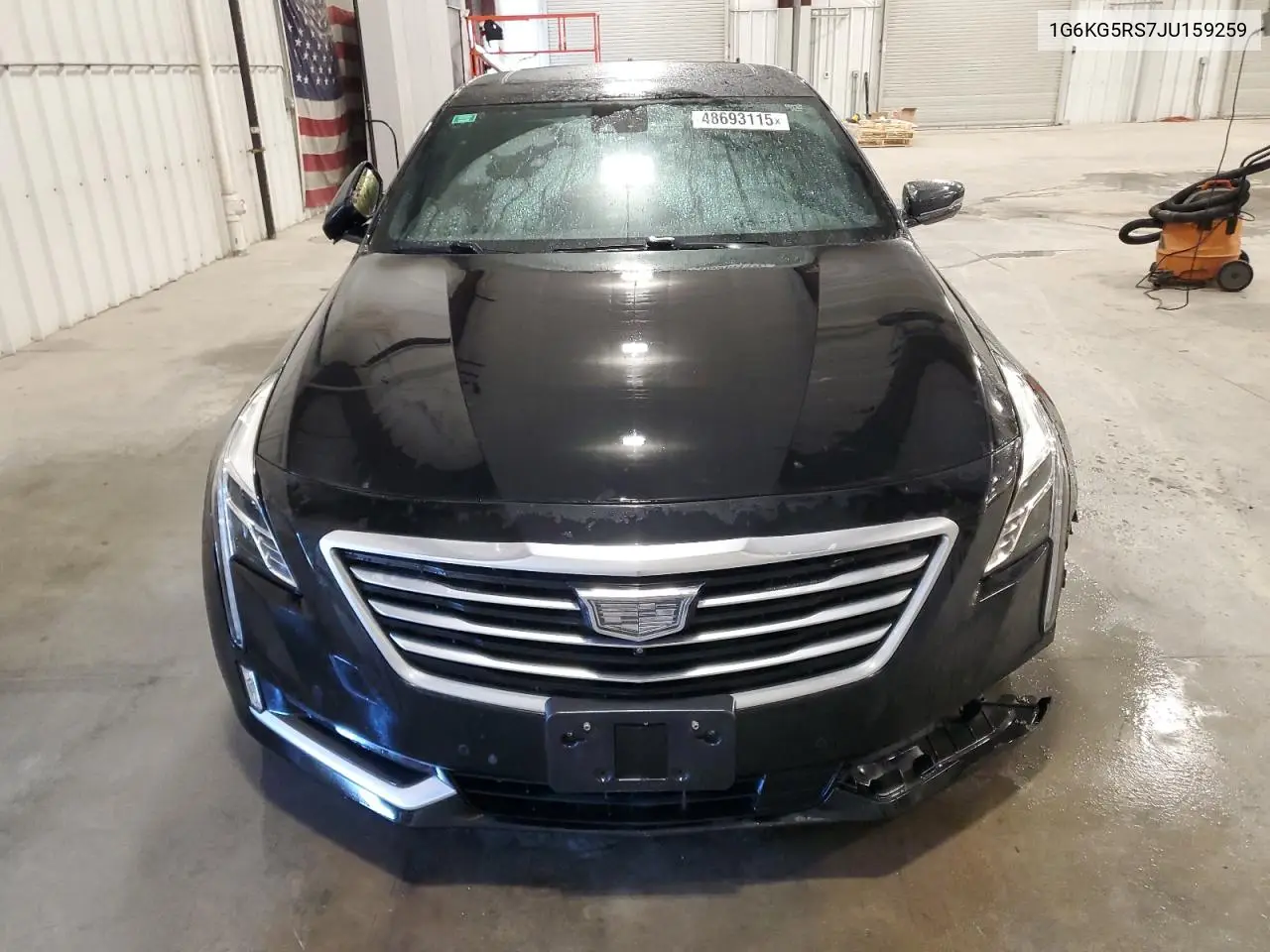 2018 Cadillac Ct6 Premium Luxury Csav VIN: 1G6KG5RS7JU159259 Lot: 48693115