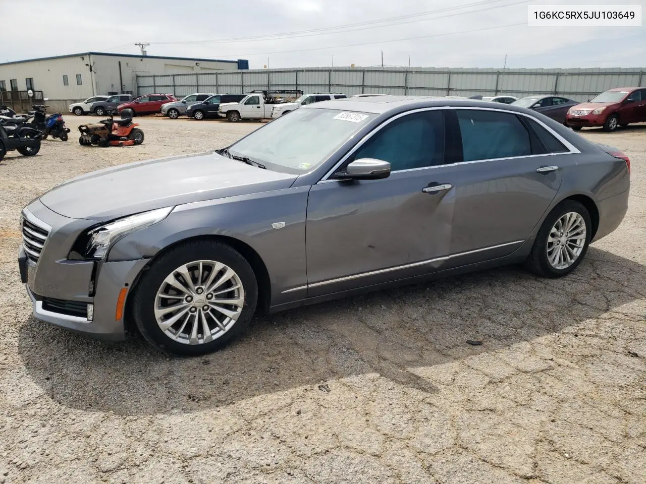 2018 Cadillac Ct6 Luxury VIN: 1G6KC5RX5JU103649 Lot: 52867315