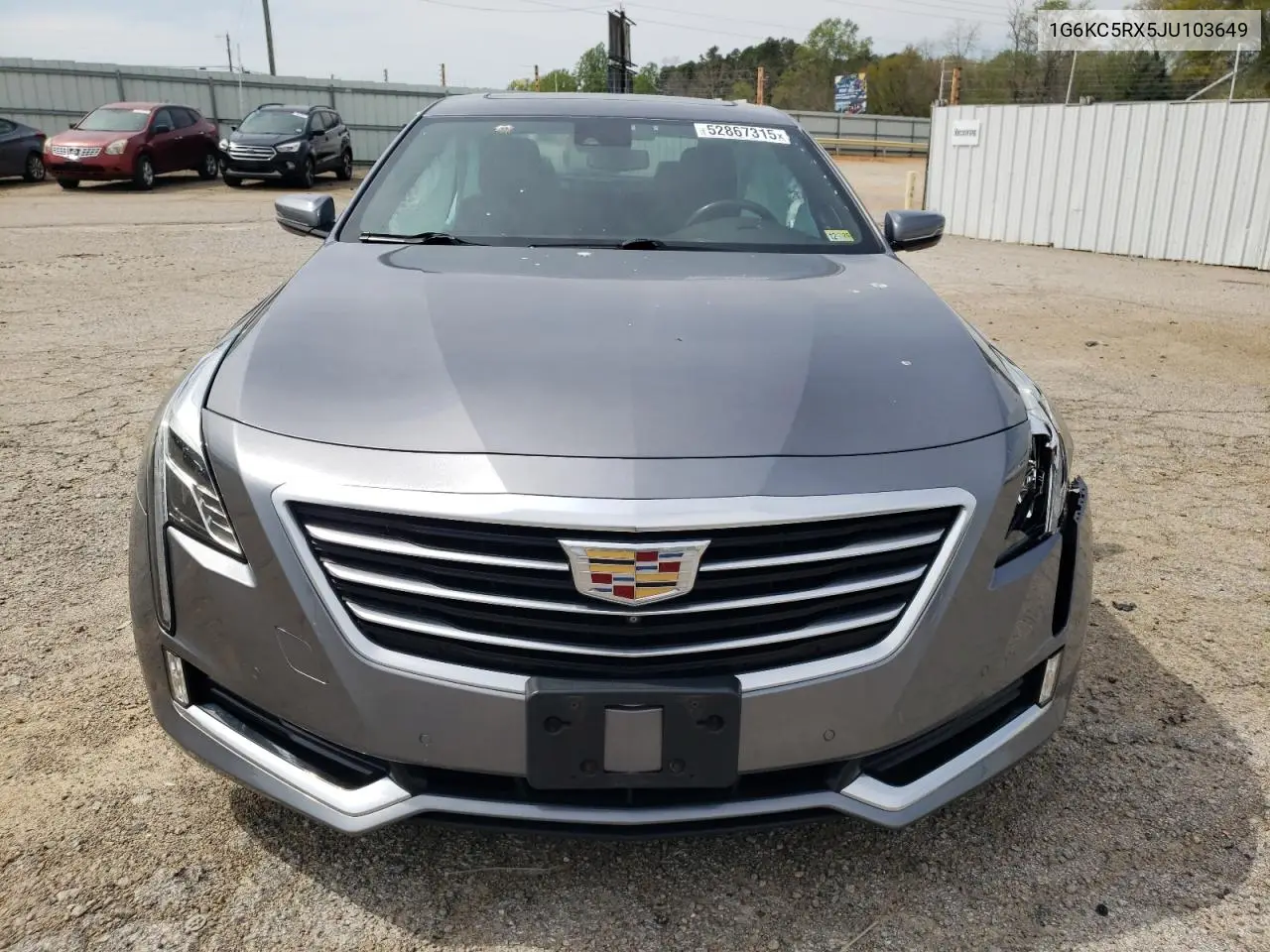 2018 Cadillac Ct6 Luxury VIN: 1G6KC5RX5JU103649 Lot: 52867315