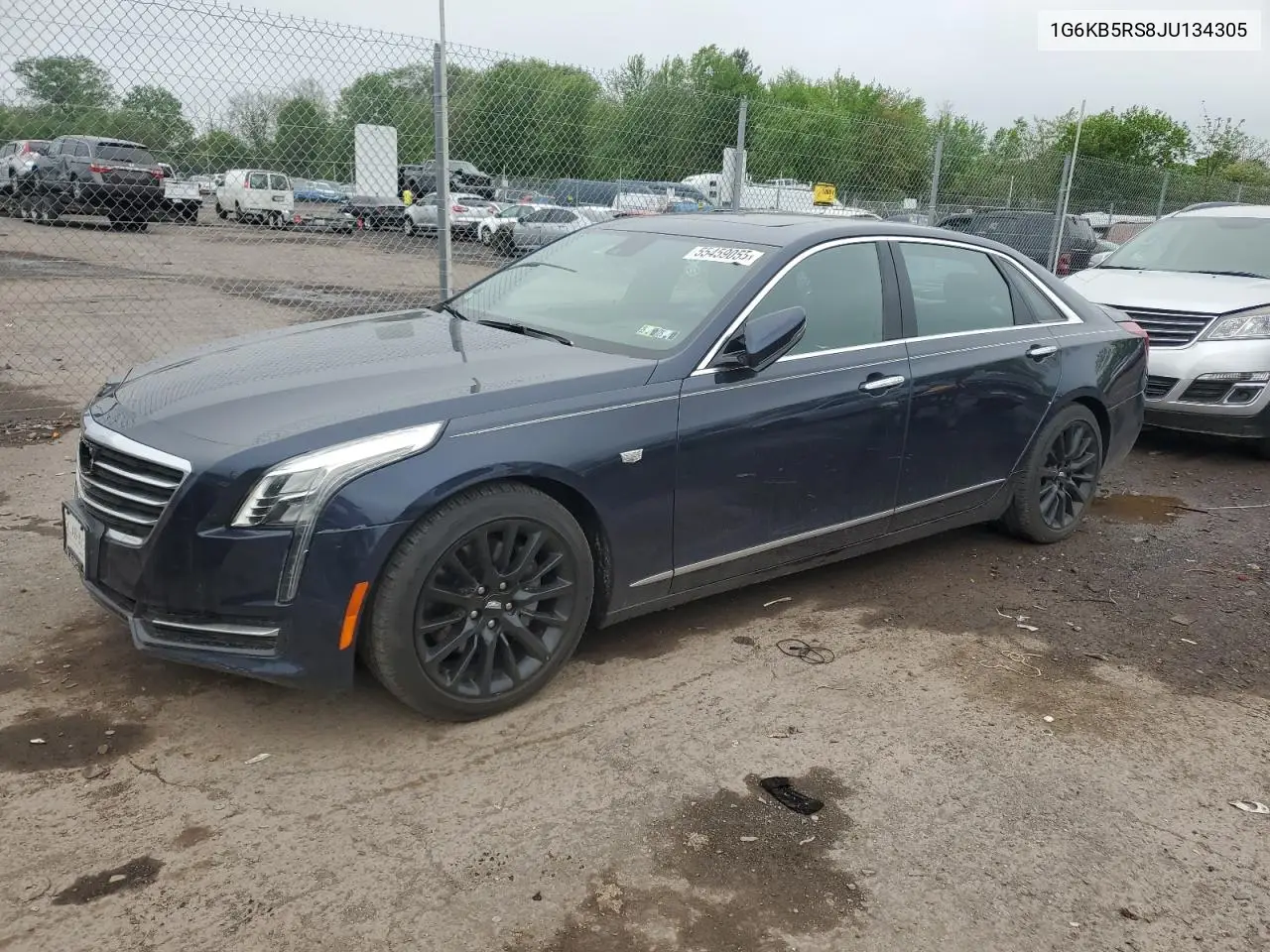 2018 Cadillac Ct6 VIN: 1G6KB5RS8JU134305 Lot: 55459055