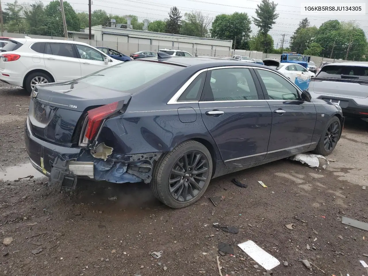 2018 Cadillac Ct6 VIN: 1G6KB5RS8JU134305 Lot: 55459055