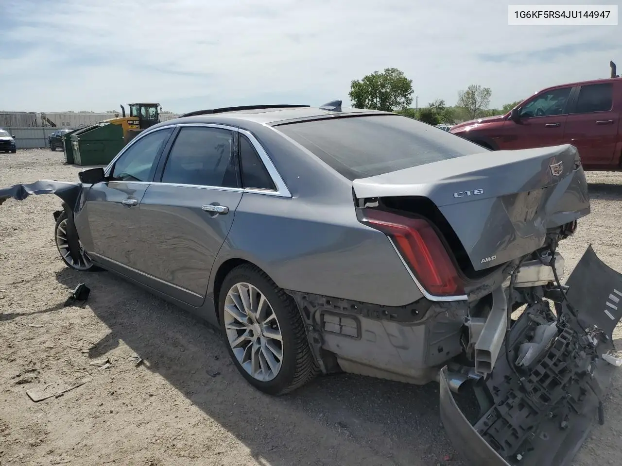 2018 Cadillac Ct6 Premium Luxury VIN: 1G6KF5RS4JU144947 Lot: 55684465