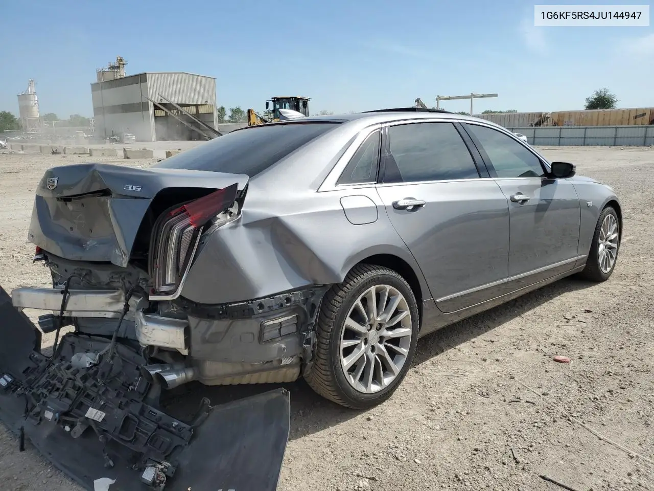 2018 Cadillac Ct6 Premium Luxury VIN: 1G6KF5RS4JU144947 Lot: 55684465