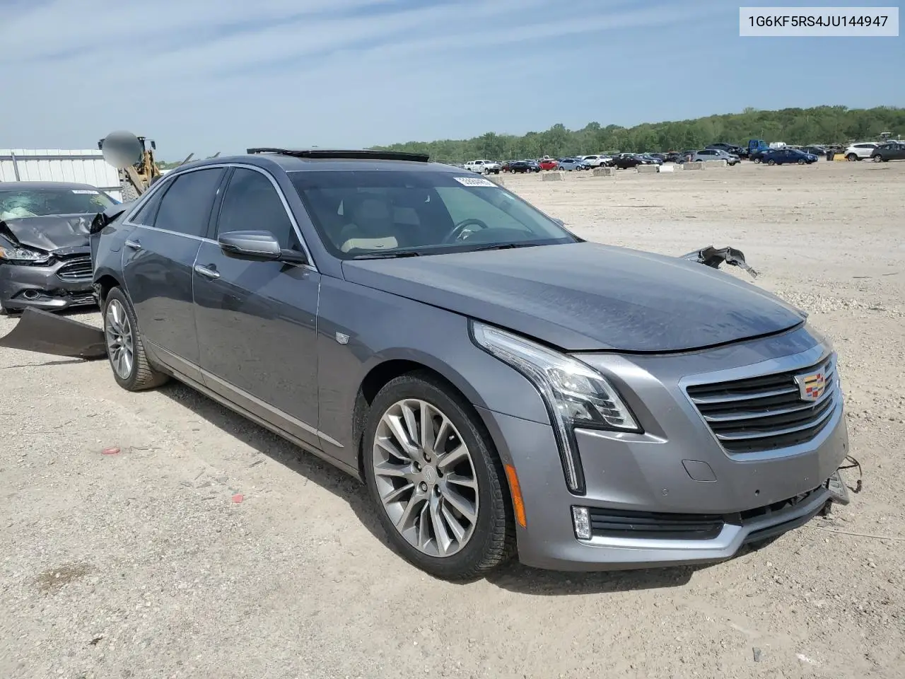 2018 Cadillac Ct6 Premium Luxury VIN: 1G6KF5RS4JU144947 Lot: 55684465