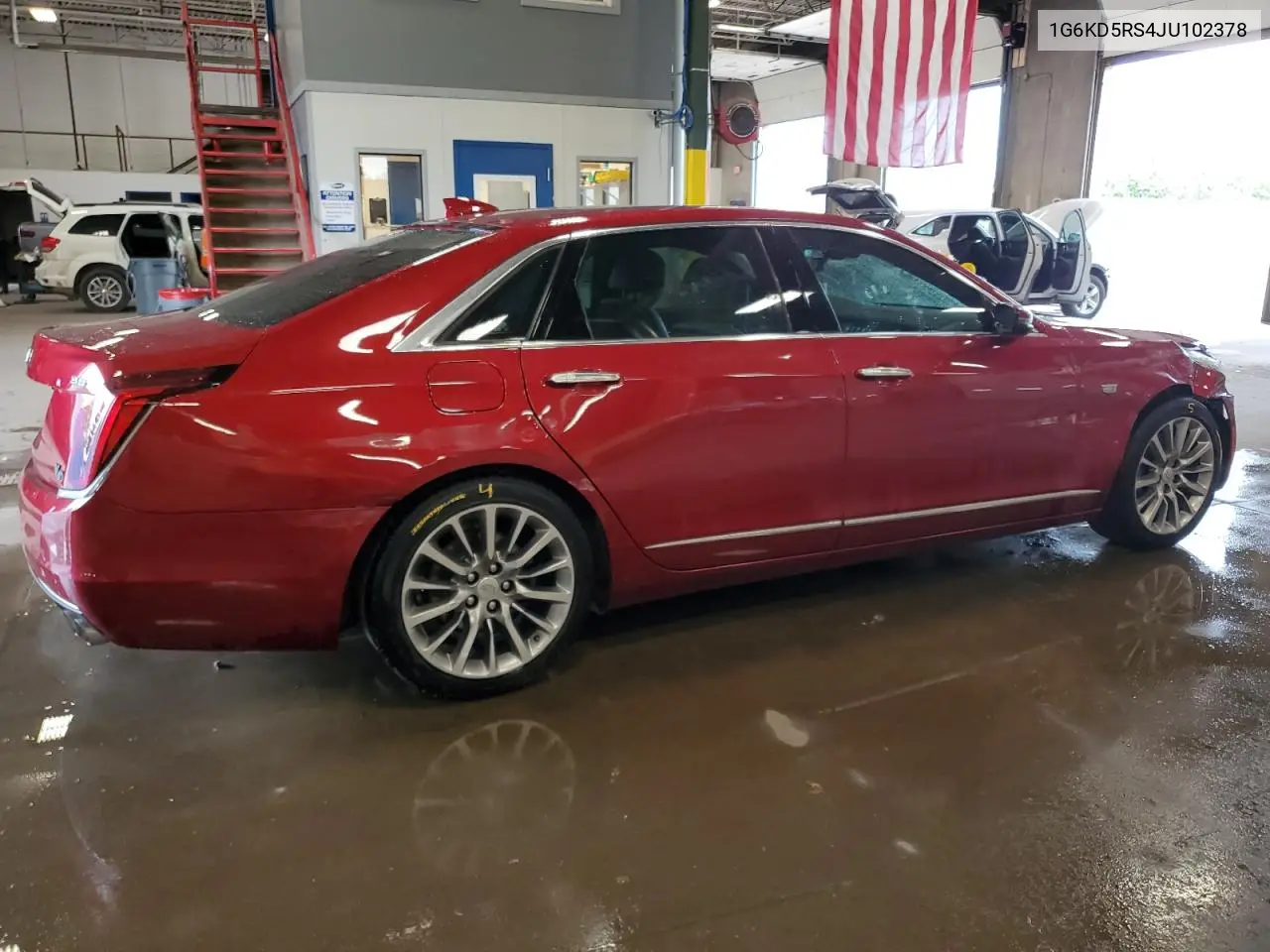 2018 Cadillac Ct6 Luxury VIN: 1G6KD5RS4JU102378 Lot: 59944955