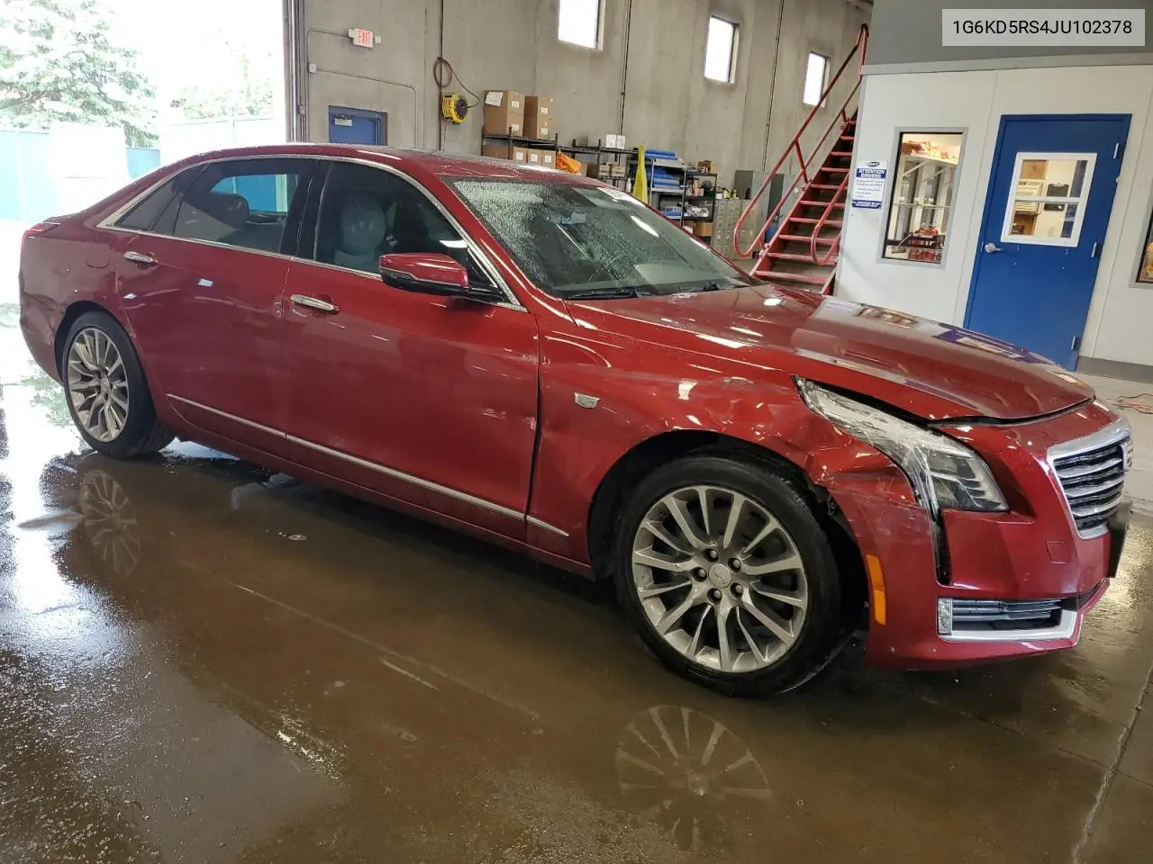 2018 Cadillac Ct6 Luxury VIN: 1G6KD5RS4JU102378 Lot: 59944955