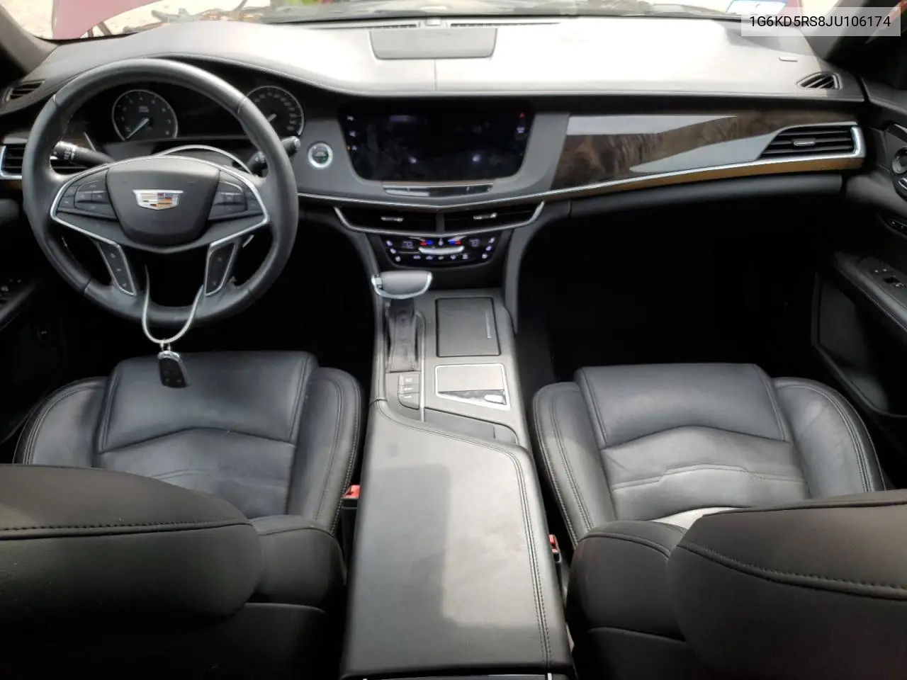 2018 Cadillac Ct6 Luxury VIN: 1G6KD5RS8JU106174 Lot: 60388205