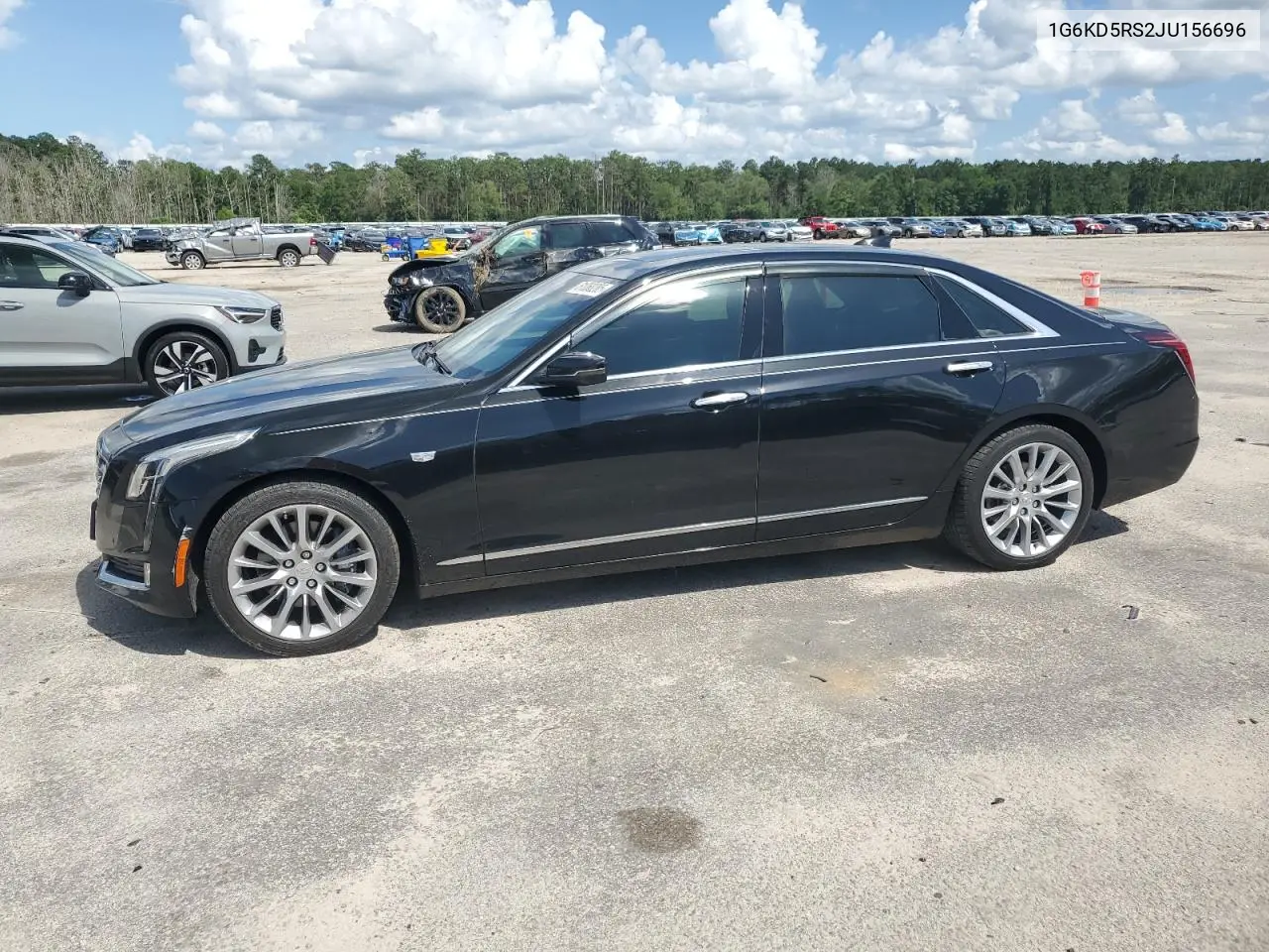 2018 Cadillac Ct6 Luxury VIN: 1G6KD5RS2JU156696 Lot: 61068285