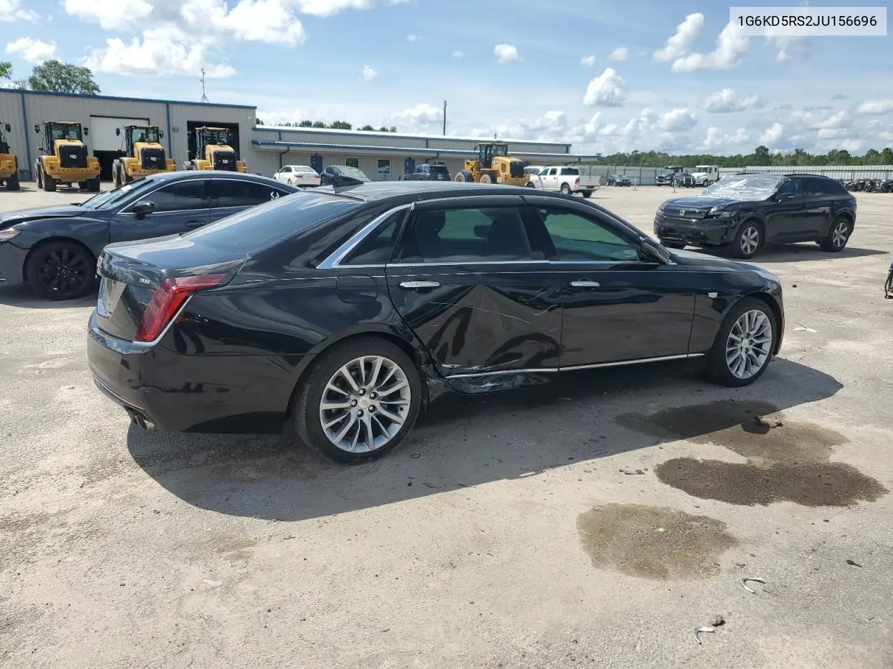 2018 Cadillac Ct6 Luxury VIN: 1G6KD5RS2JU156696 Lot: 61068285