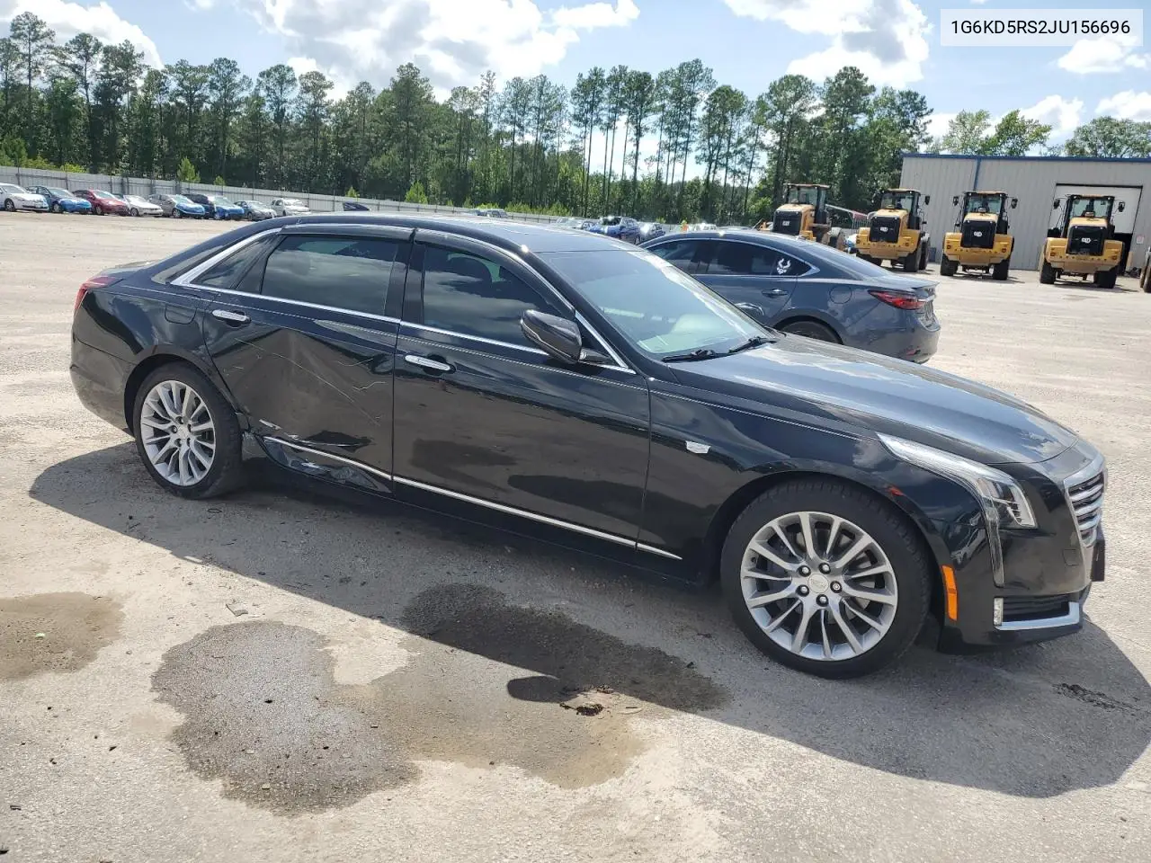 2018 Cadillac Ct6 Luxury VIN: 1G6KD5RS2JU156696 Lot: 61068285