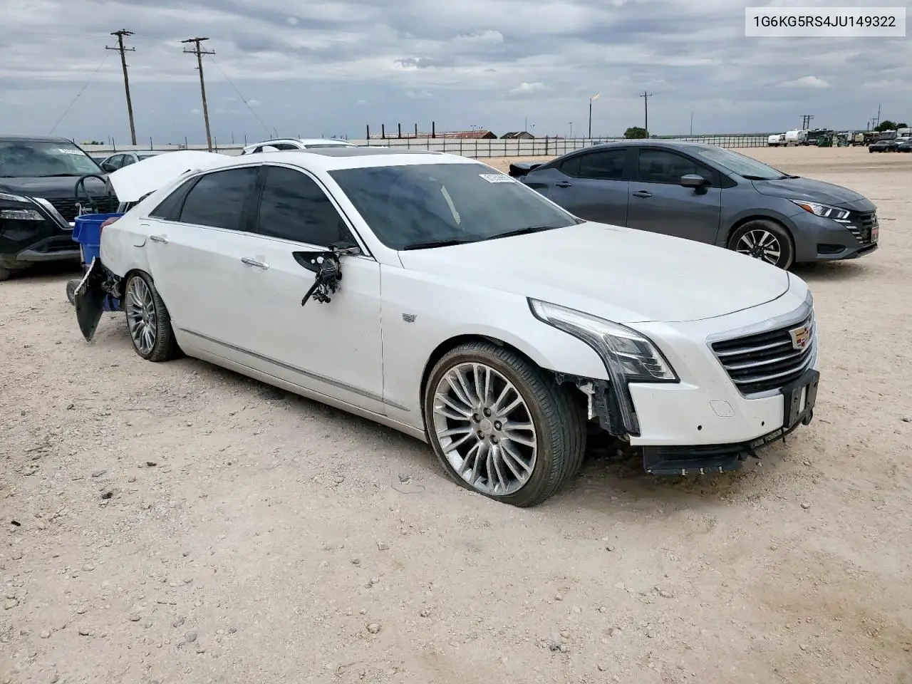 2018 Cadillac Ct6 Premium Luxury Csav VIN: 1G6KG5RS4JU149322 Lot: 61259955