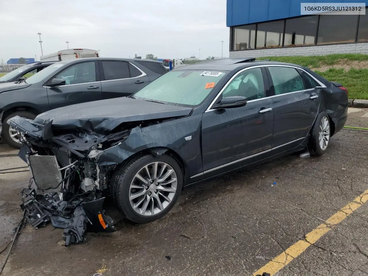 2018 Cadillac Ct6 Luxury VIN: 1G6KD5RS3JU121312 Lot: 64179085