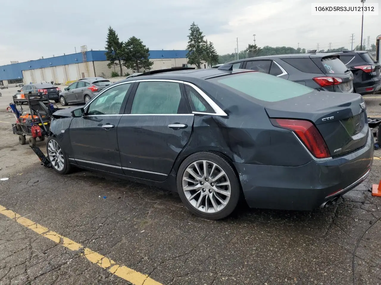 2018 Cadillac Ct6 Luxury VIN: 1G6KD5RS3JU121312 Lot: 64179085