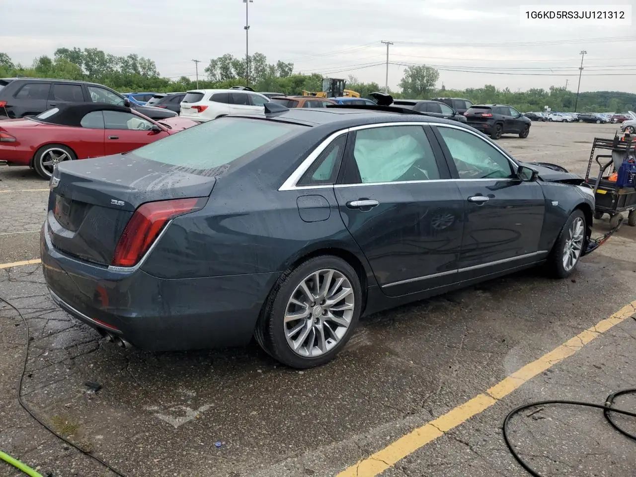 2018 Cadillac Ct6 Luxury VIN: 1G6KD5RS3JU121312 Lot: 64179085