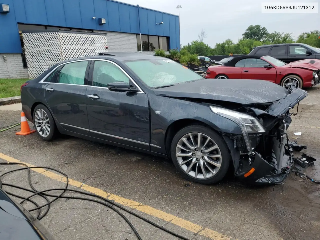 2018 Cadillac Ct6 Luxury VIN: 1G6KD5RS3JU121312 Lot: 64179085