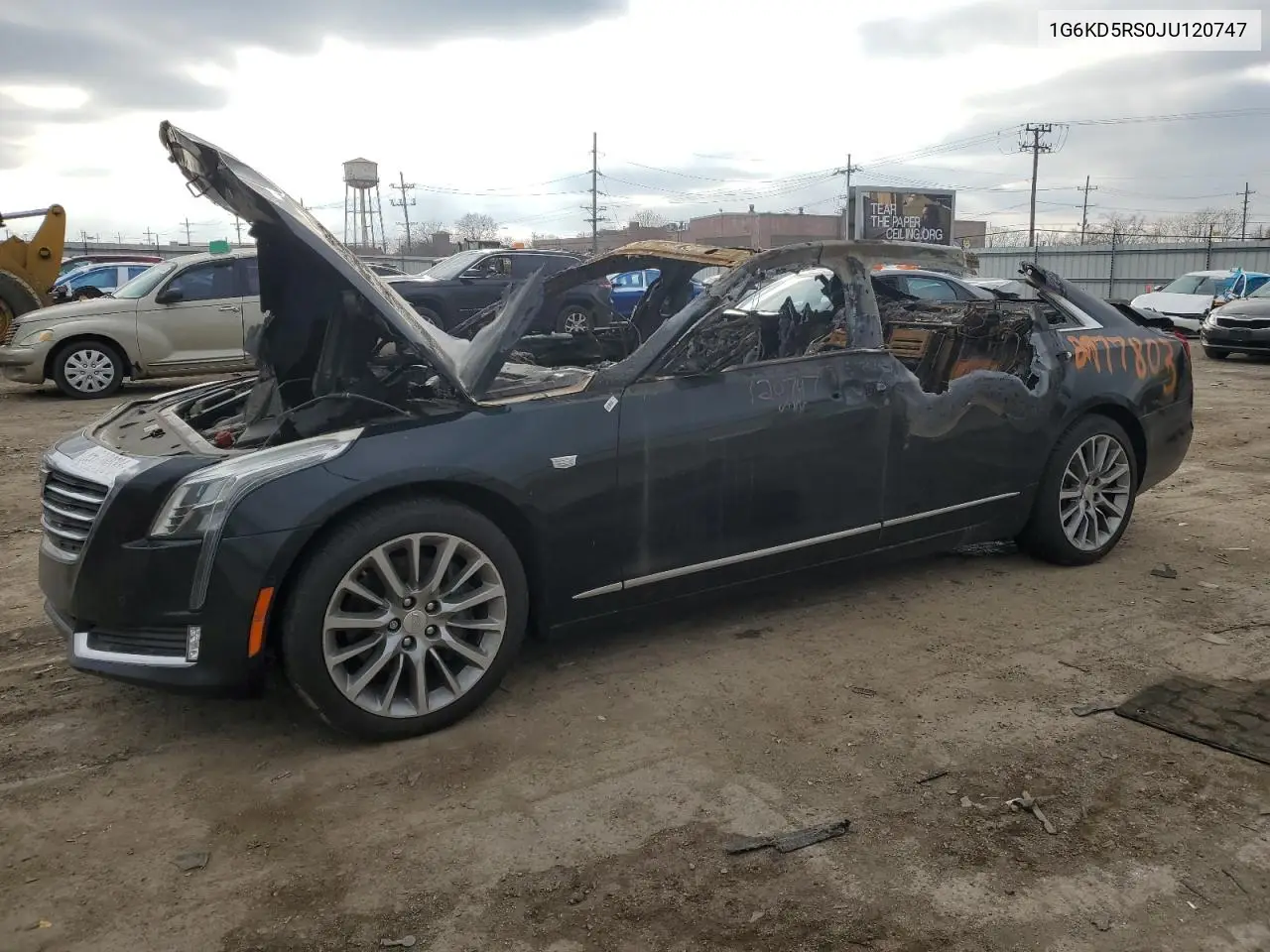 2018 Cadillac Ct6 Luxury VIN: 1G6KD5RS0JU120747 Lot: 85739684