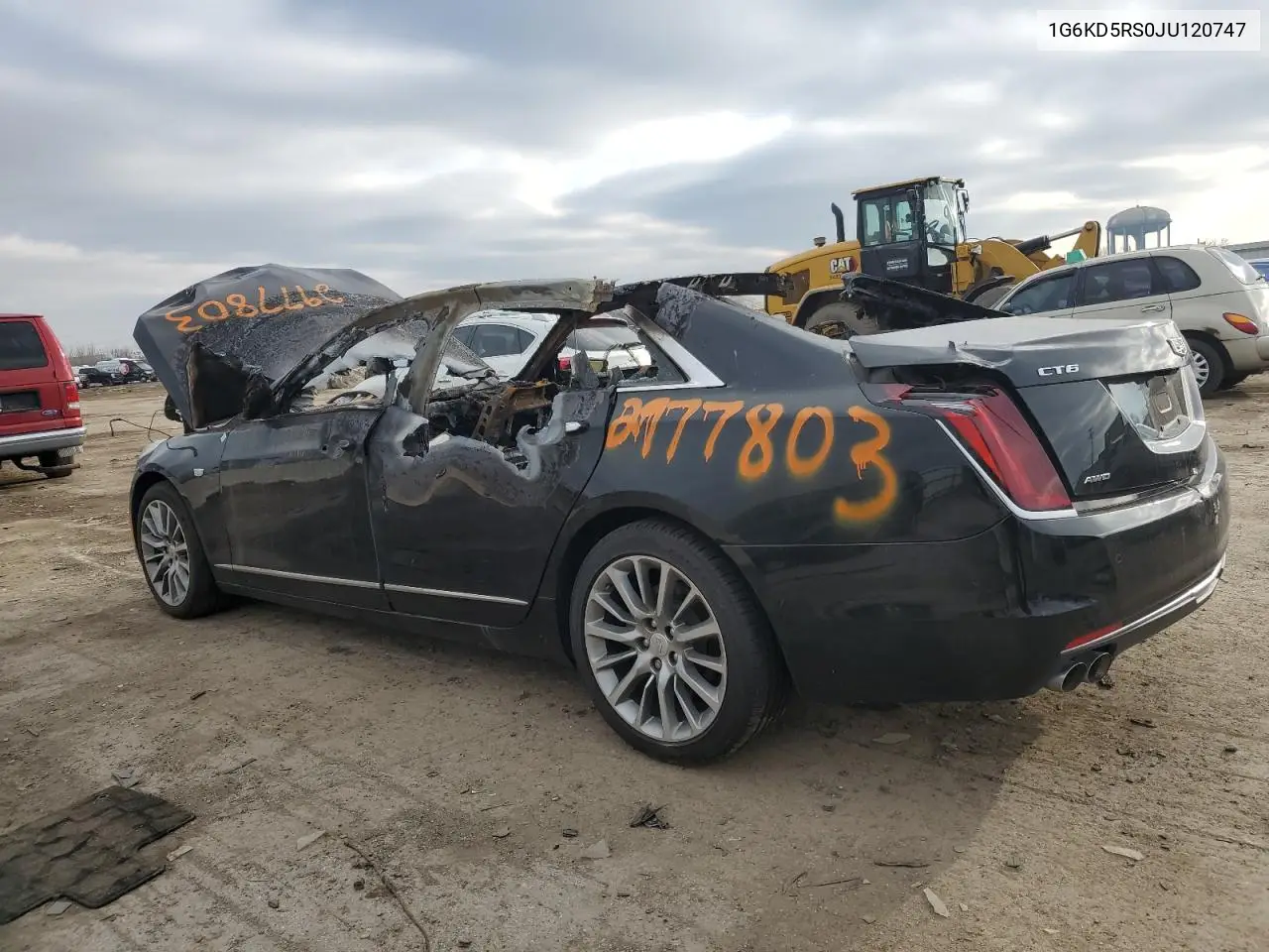 2018 Cadillac Ct6 Luxury VIN: 1G6KD5RS0JU120747 Lot: 85739684