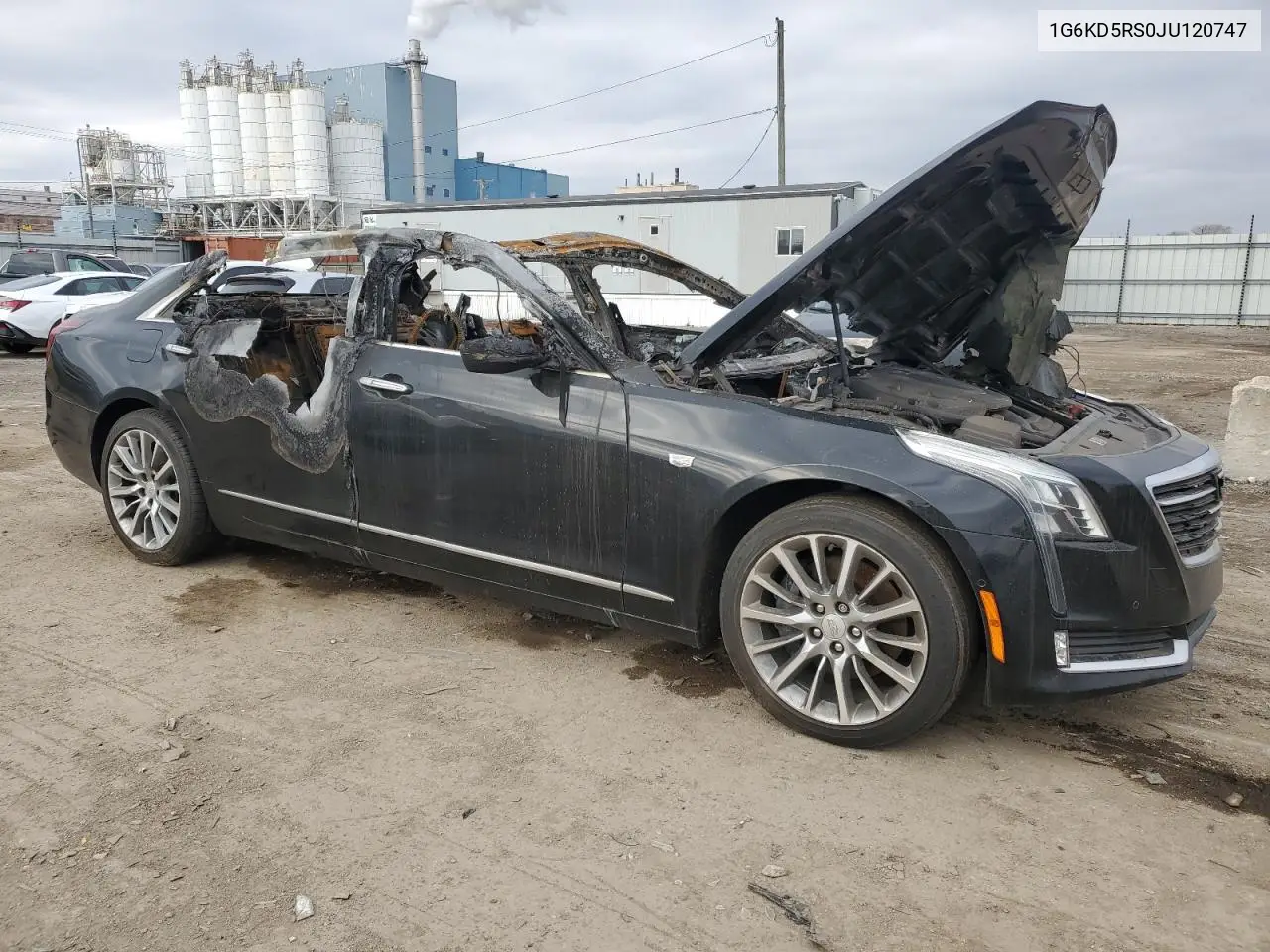 2018 Cadillac Ct6 Luxury VIN: 1G6KD5RS0JU120747 Lot: 85739684