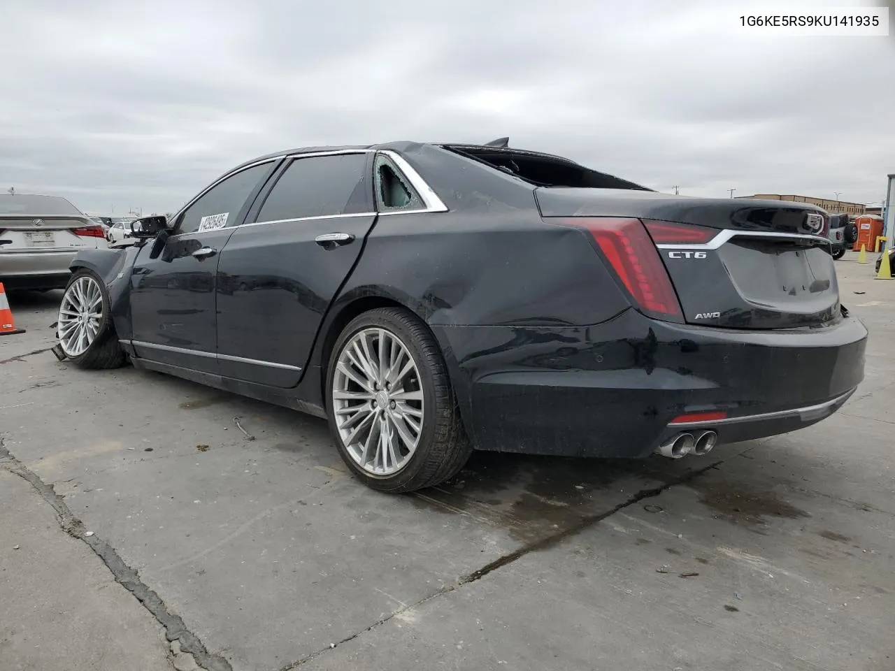 2019 Cadillac Ct6 Premium Luxury Csav VIN: 1G6KE5RS9KU141935 Lot: 42926495