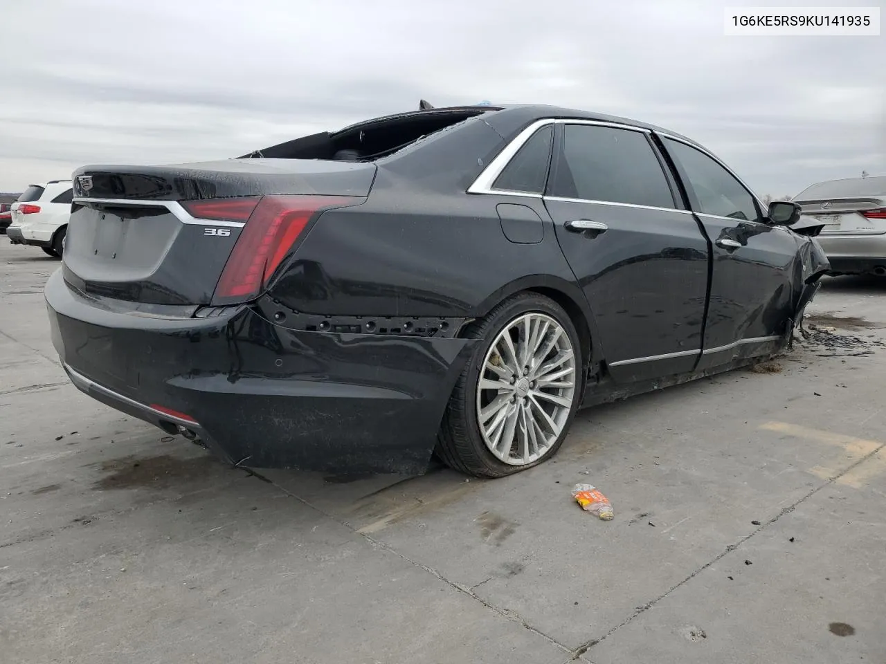2019 Cadillac Ct6 Premium Luxury Csav VIN: 1G6KE5RS9KU141935 Lot: 42926495