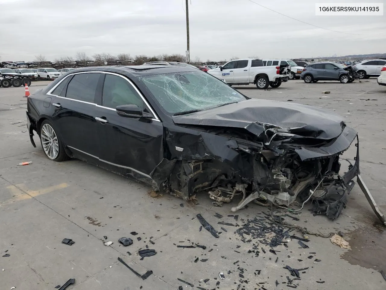 2019 Cadillac Ct6 Premium Luxury Csav VIN: 1G6KE5RS9KU141935 Lot: 42926495