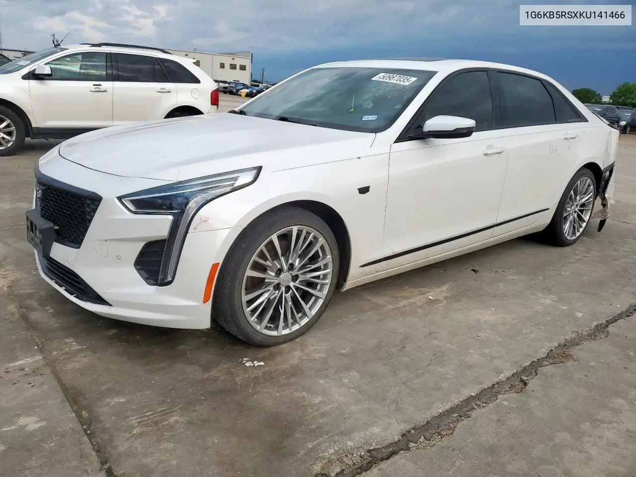 2019 Cadillac Ct6 Luxury VIN: 1G6KB5RSXKU141466 Lot: 50987035