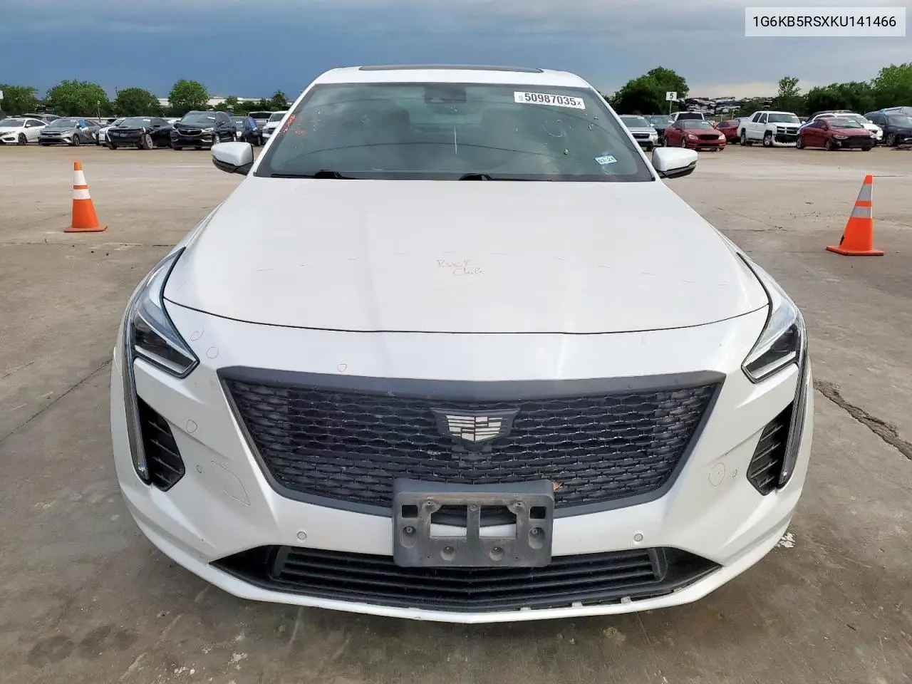 2019 Cadillac Ct6 Luxury VIN: 1G6KB5RSXKU141466 Lot: 50987035