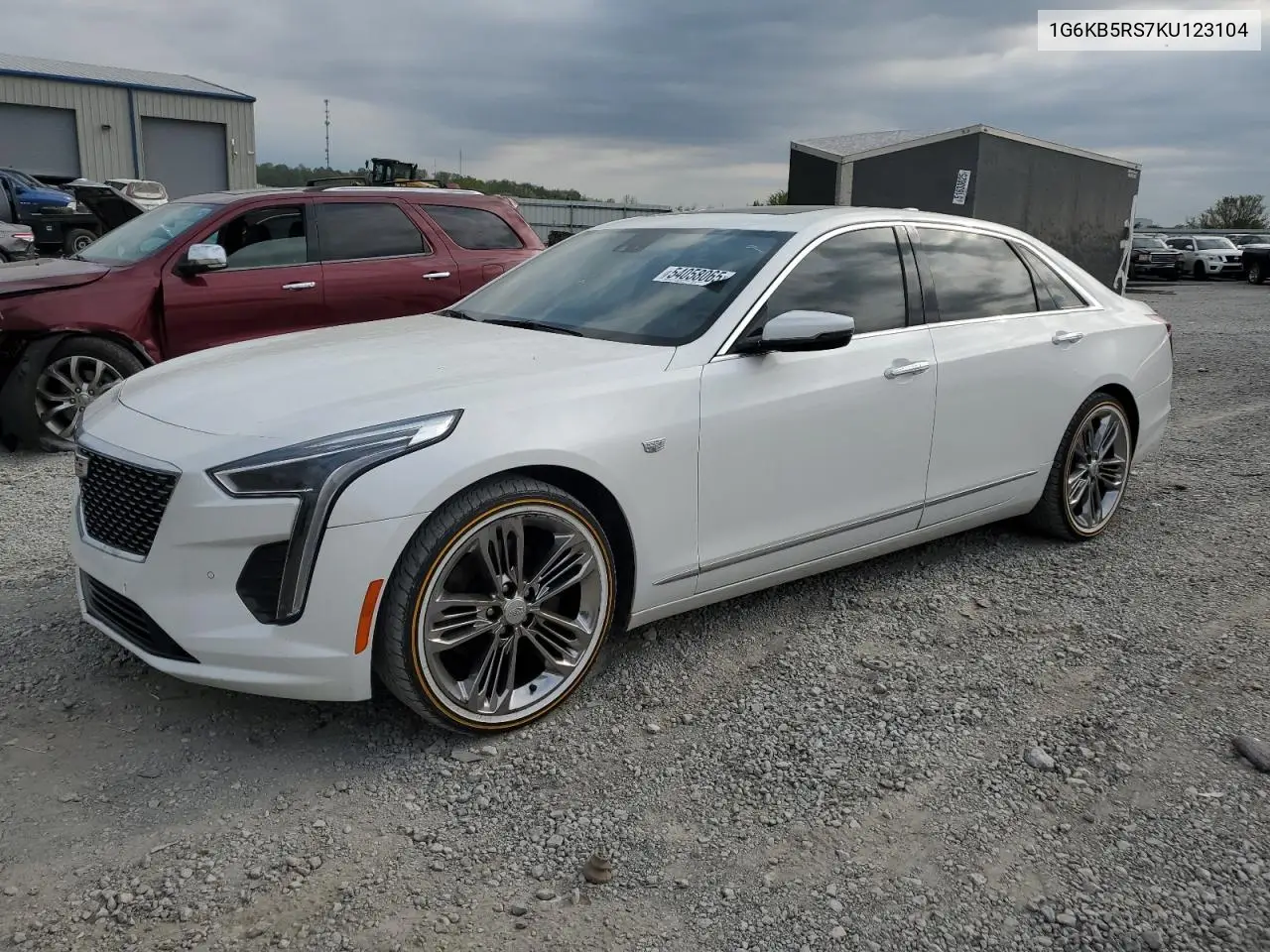 2019 Cadillac Ct6 Luxury VIN: 1G6KB5RS7KU123104 Lot: 54058065