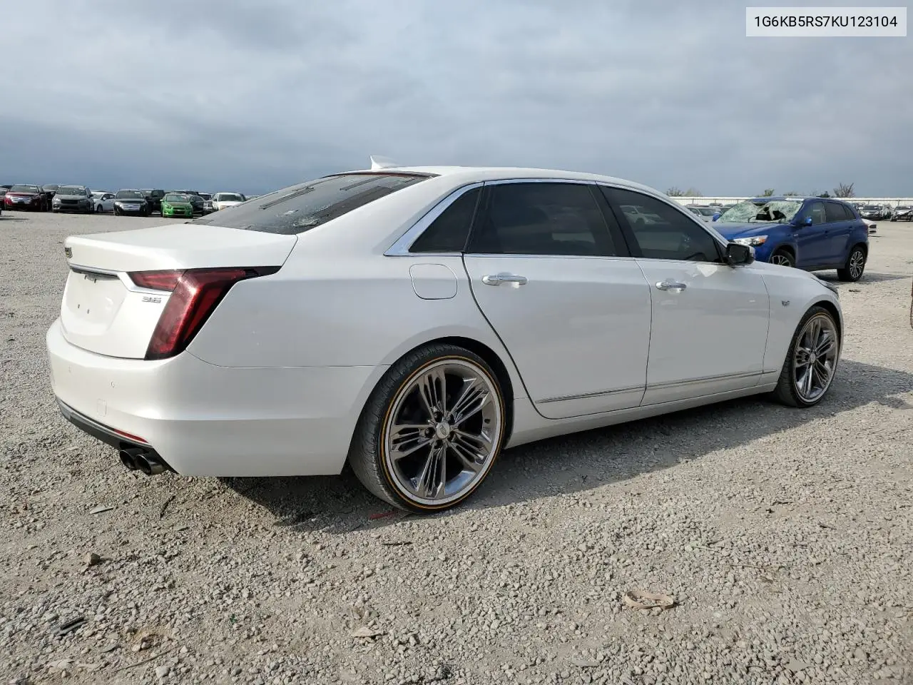 2019 Cadillac Ct6 Luxury VIN: 1G6KB5RS7KU123104 Lot: 54058065