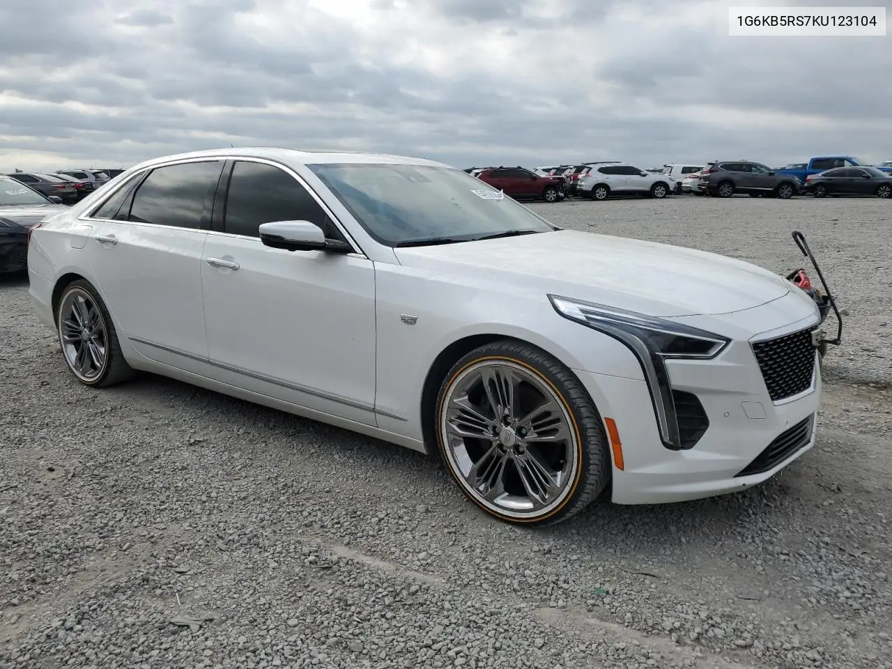 2019 Cadillac Ct6 Luxury VIN: 1G6KB5RS7KU123104 Lot: 54058065
