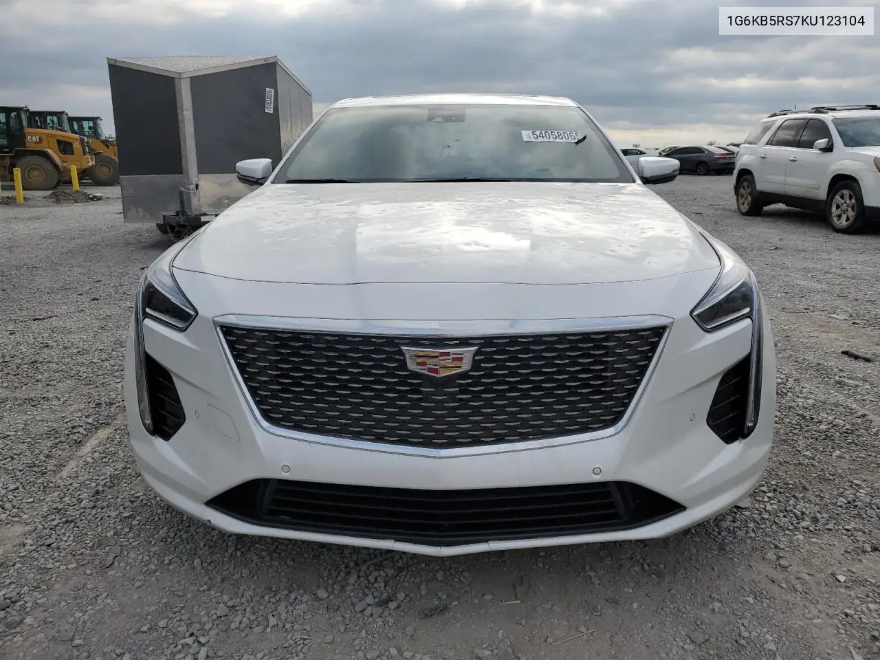 2019 Cadillac Ct6 Luxury VIN: 1G6KB5RS7KU123104 Lot: 54058065