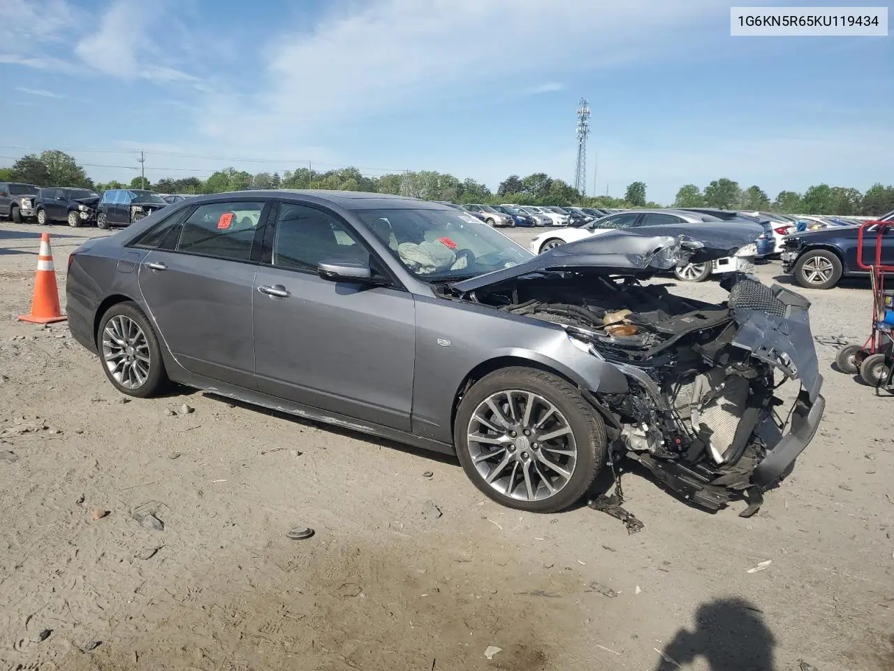 2019 Cadillac Ct6 Sport VIN: 1G6KN5R65KU119434 Lot: 54163555