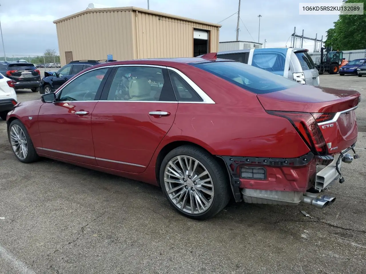 2019 Cadillac Ct6 Premium Luxury VIN: 1G6KD5RS2KU132089 Lot: 54432115