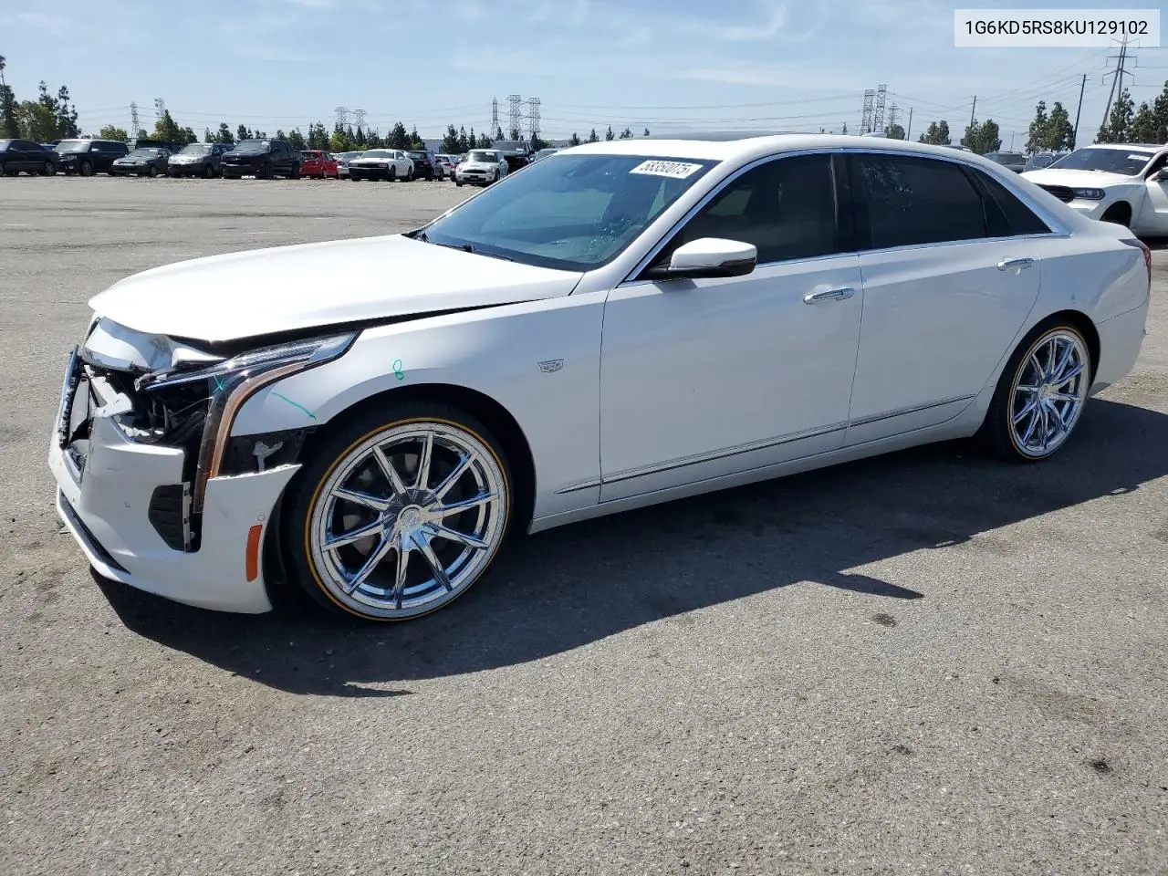 2019 Cadillac Ct6 Premium Luxury VIN: 1G6KD5RS8KU129102 Lot: 58350075