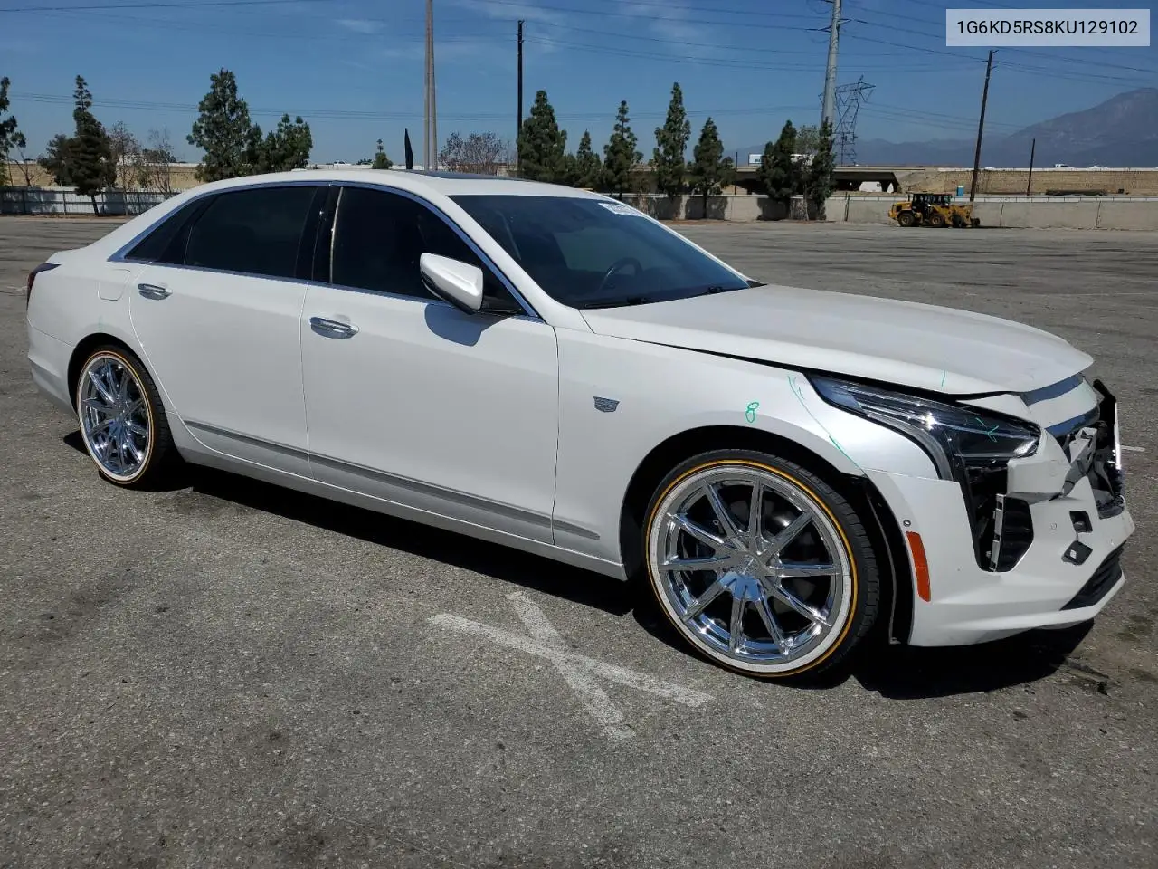 2019 Cadillac Ct6 Premium Luxury VIN: 1G6KD5RS8KU129102 Lot: 58350075