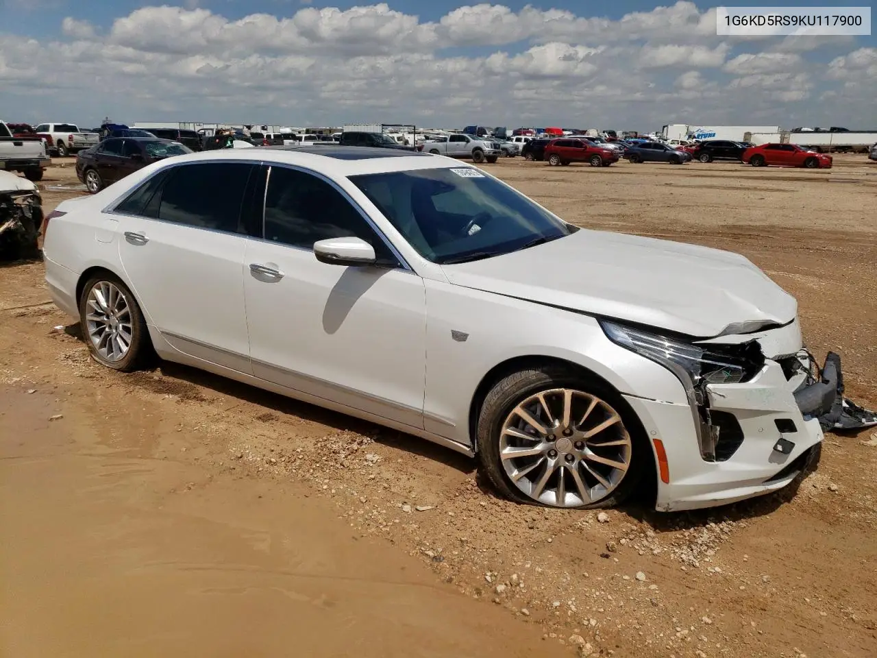 2019 Cadillac Ct6 Premium Luxury VIN: 1G6KD5RS9KU117900 Lot: 59494375