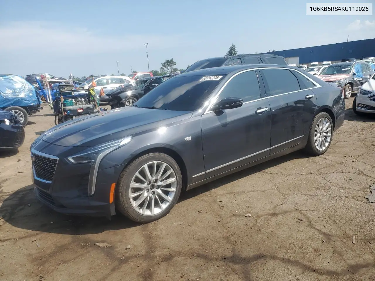 2019 Cadillac Ct6 Luxury VIN: 1G6KB5RS4KU119026 Lot: 62097295