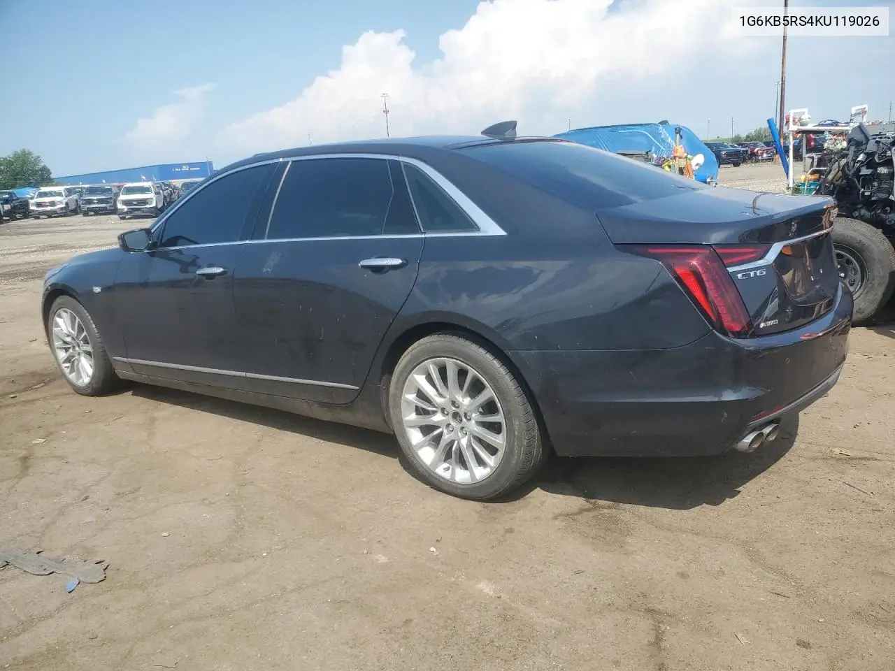 2019 Cadillac Ct6 Luxury VIN: 1G6KB5RS4KU119026 Lot: 62097295