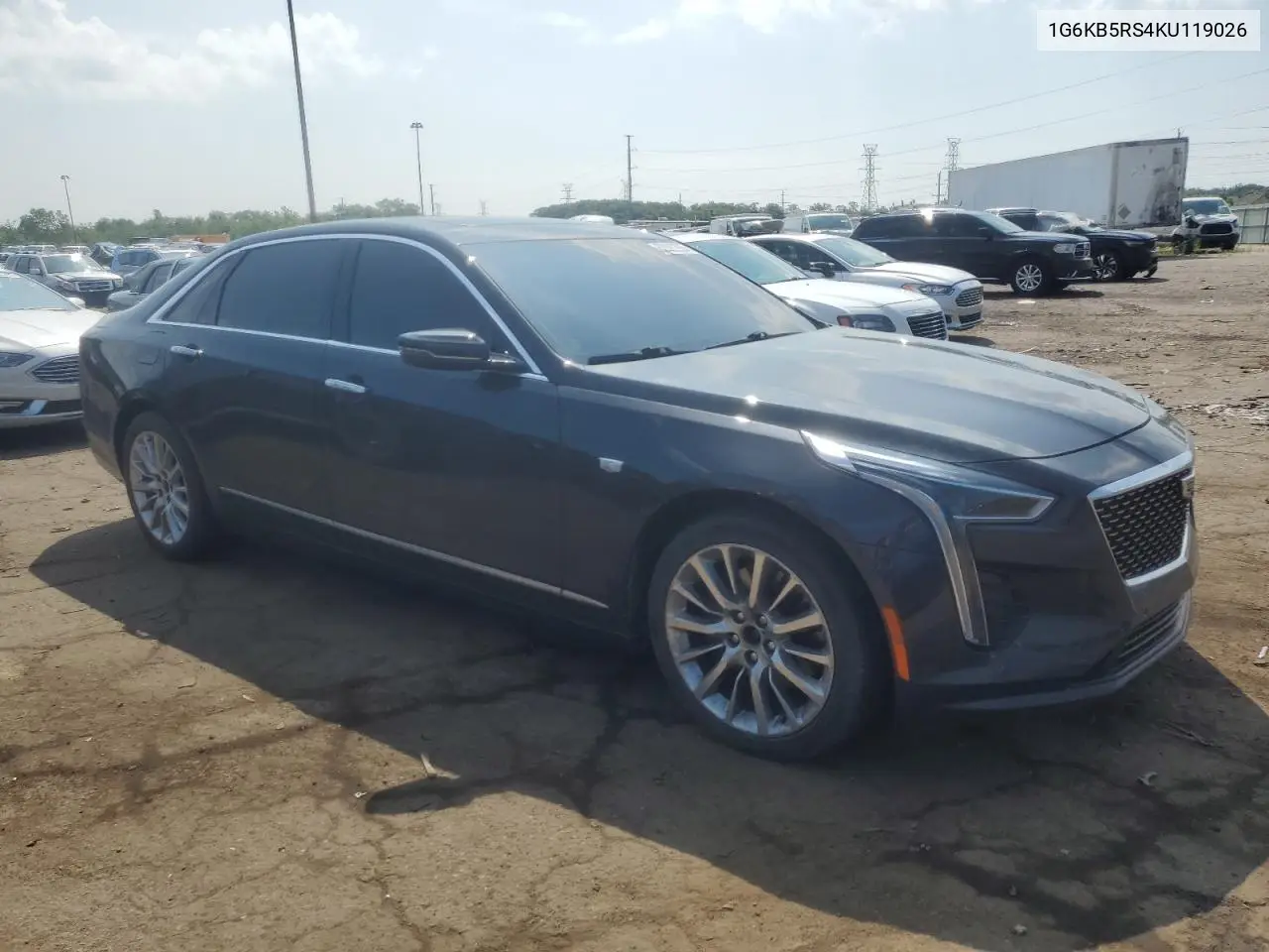 2019 Cadillac Ct6 Luxury VIN: 1G6KB5RS4KU119026 Lot: 62097295