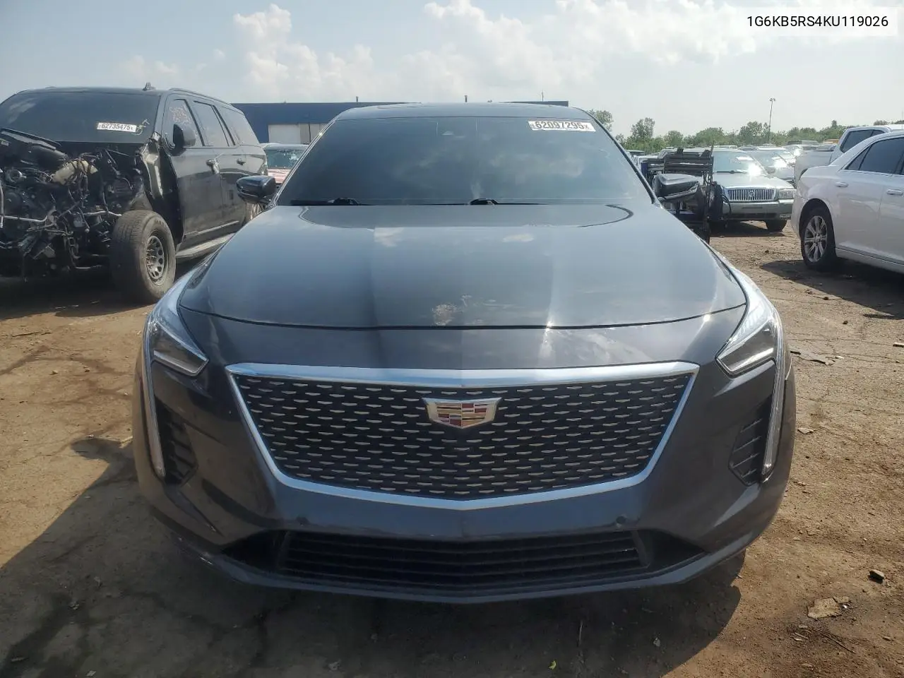 2019 Cadillac Ct6 Luxury VIN: 1G6KB5RS4KU119026 Lot: 62097295